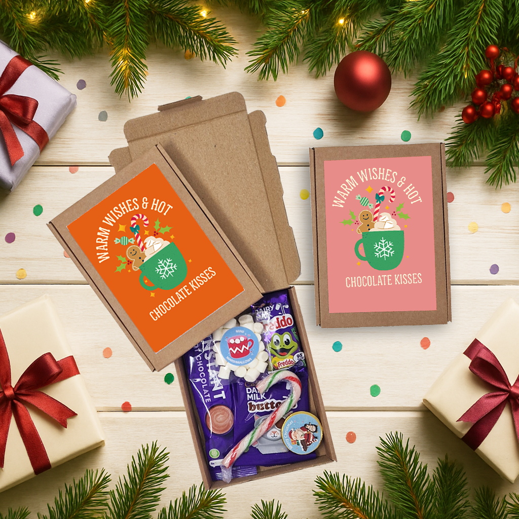 Festive Hot Chocolate Gift Christmas Eve Stocking Filler Snowman Soup Novelty