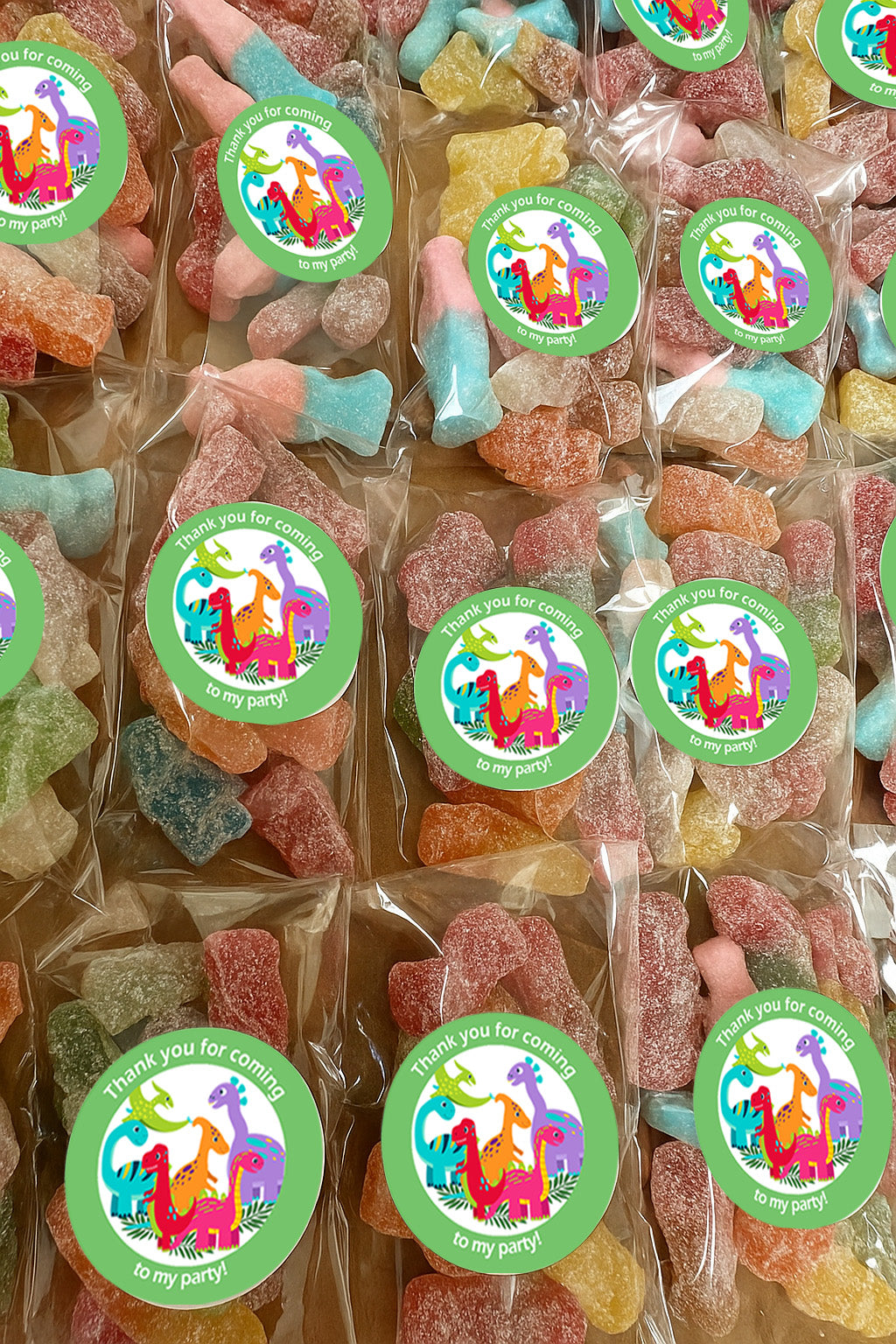 Pre-filled Sweet Favour Bags with Stickers Party Favours | Party Bags | With Themed Stickers | Various Styles