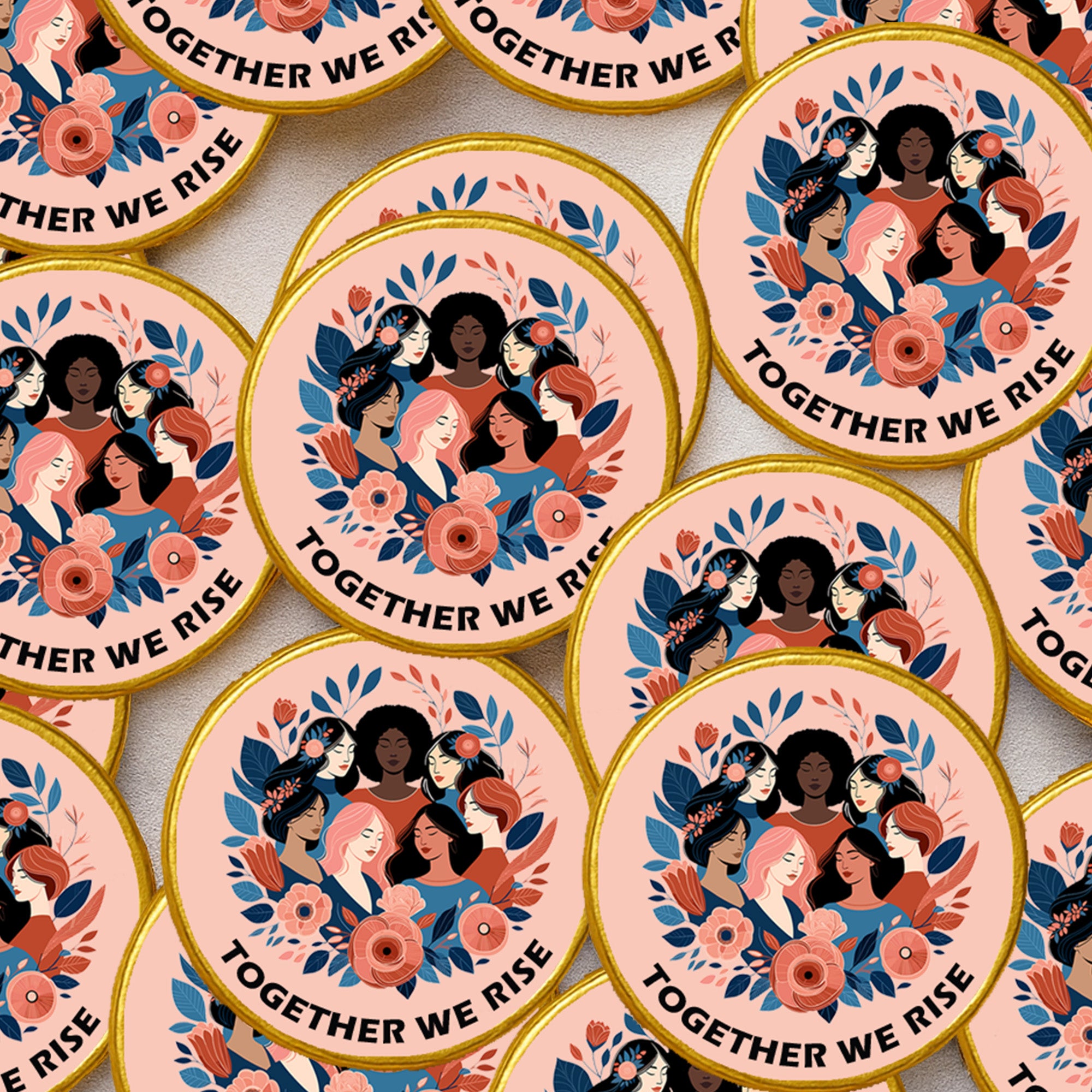 International Women’s Day Celebration Chocolate Coins – Luxury Gold Foiled Discs, Perfect for Events, Gifts & Workplace Favours Desk Drops