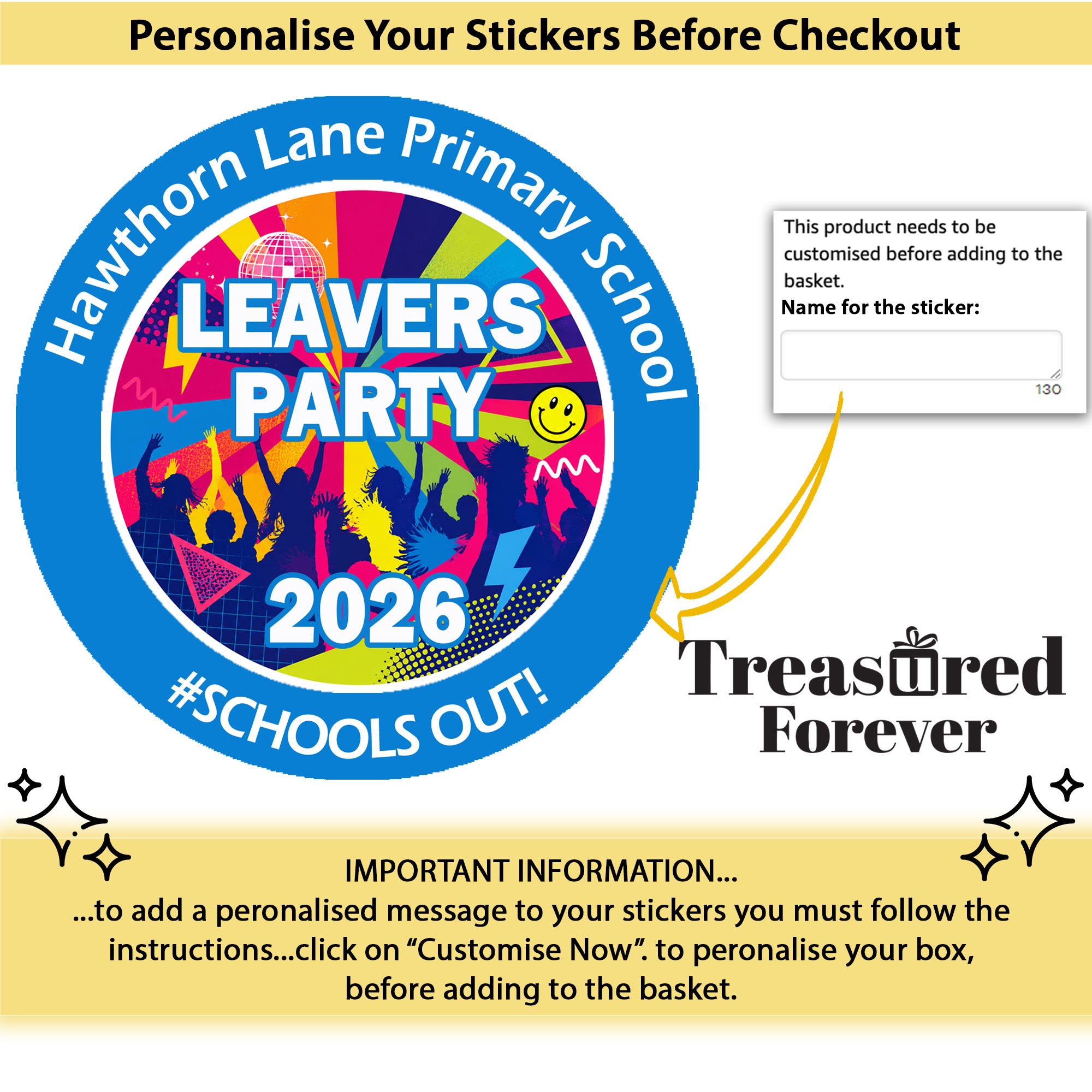 Personalised Class of 2026 Chocolate coins Year 6 / 11 School Leaver Teacher Leaving Gifts School Stickers, Graduation labels - End of Year