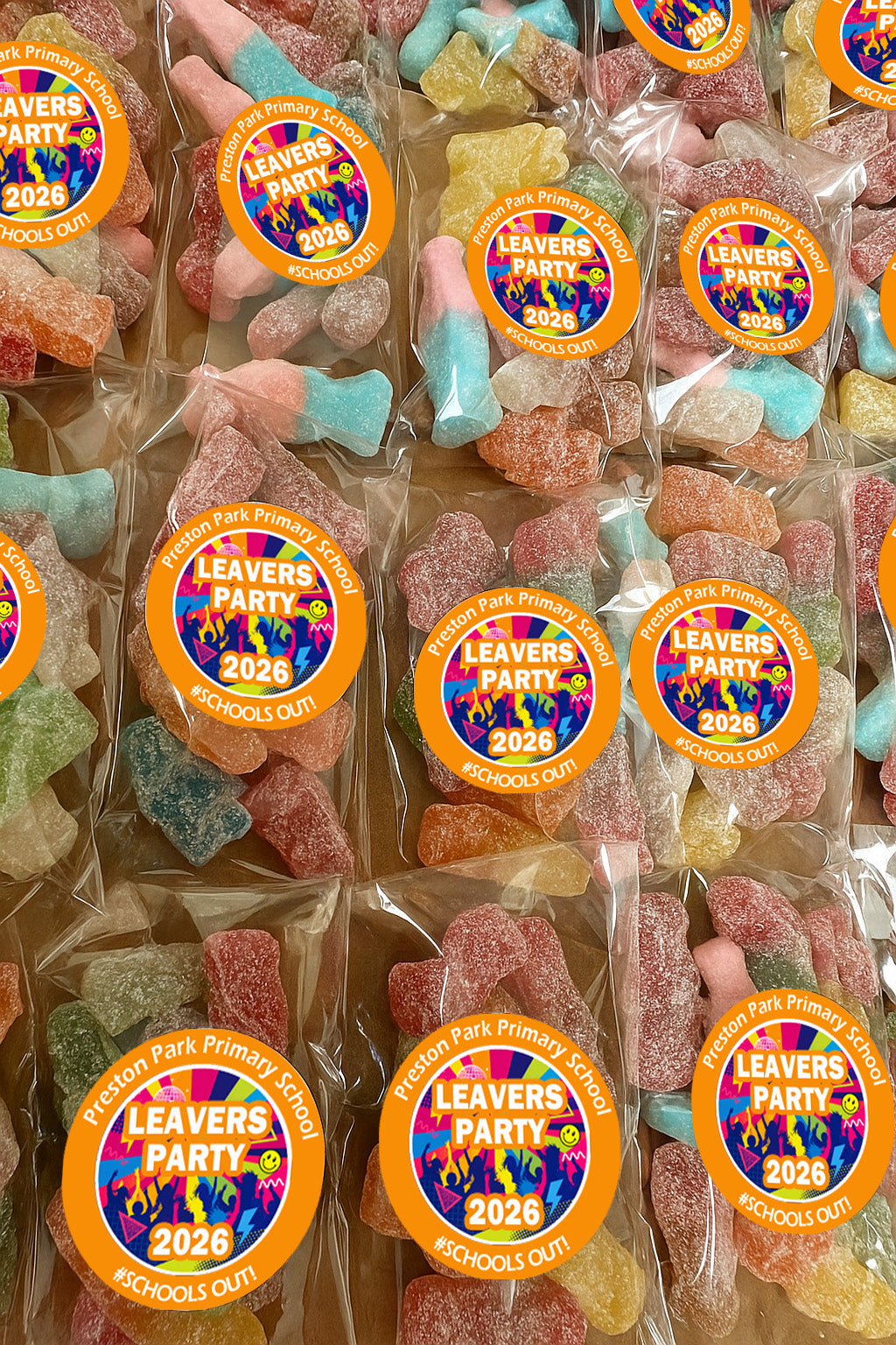 Personalised Class of 2026 Leavers Vegan Sweet Treats Year 6 / 11 School Teacher Gifting Gifts School , Graduation labels - End of Year