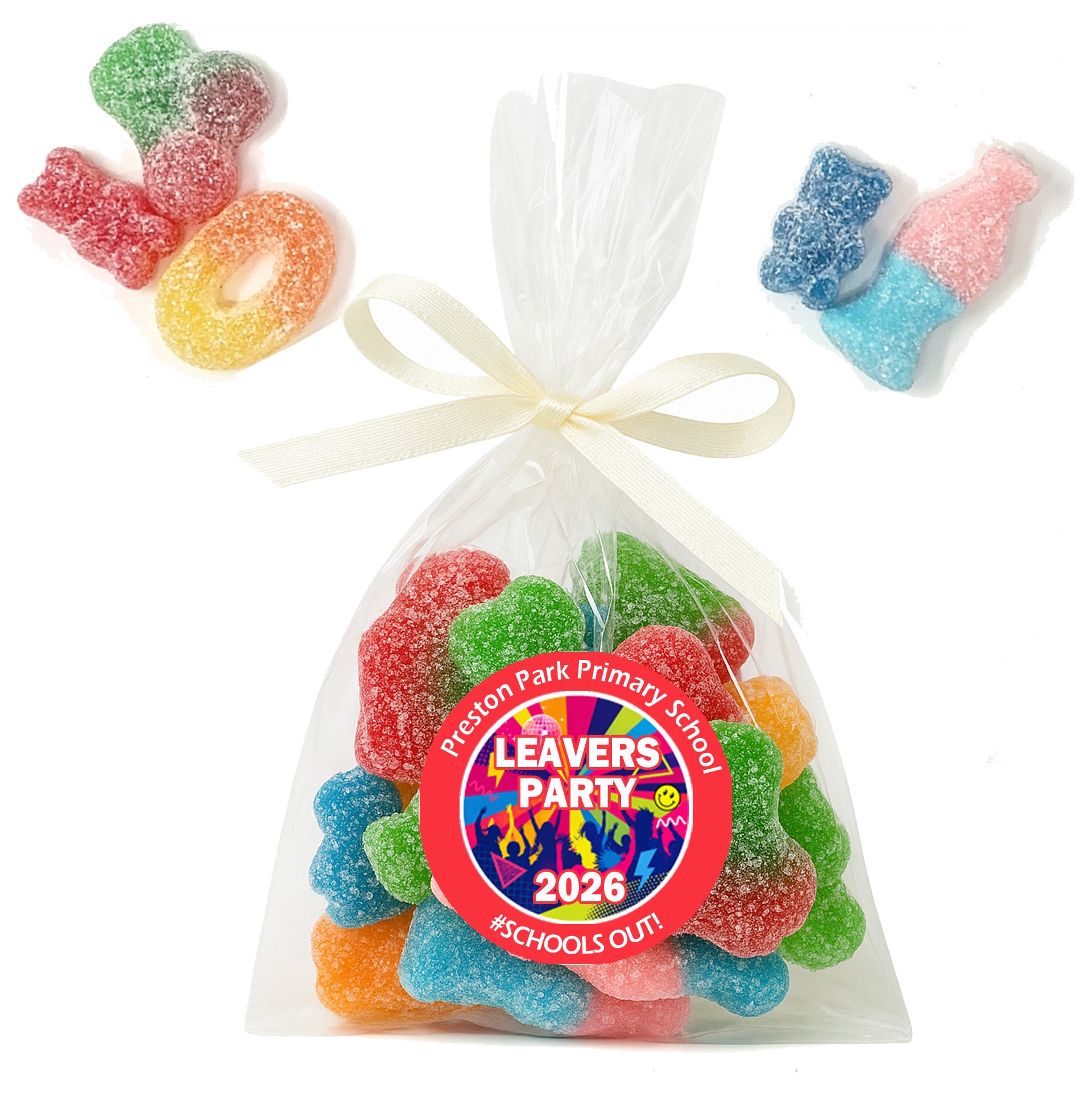 Personalised Class of 2026 Leavers Vegan Sweet Treats Year 6 / 11 School Teacher Gifting Gifts School , Graduation labels - End of Year