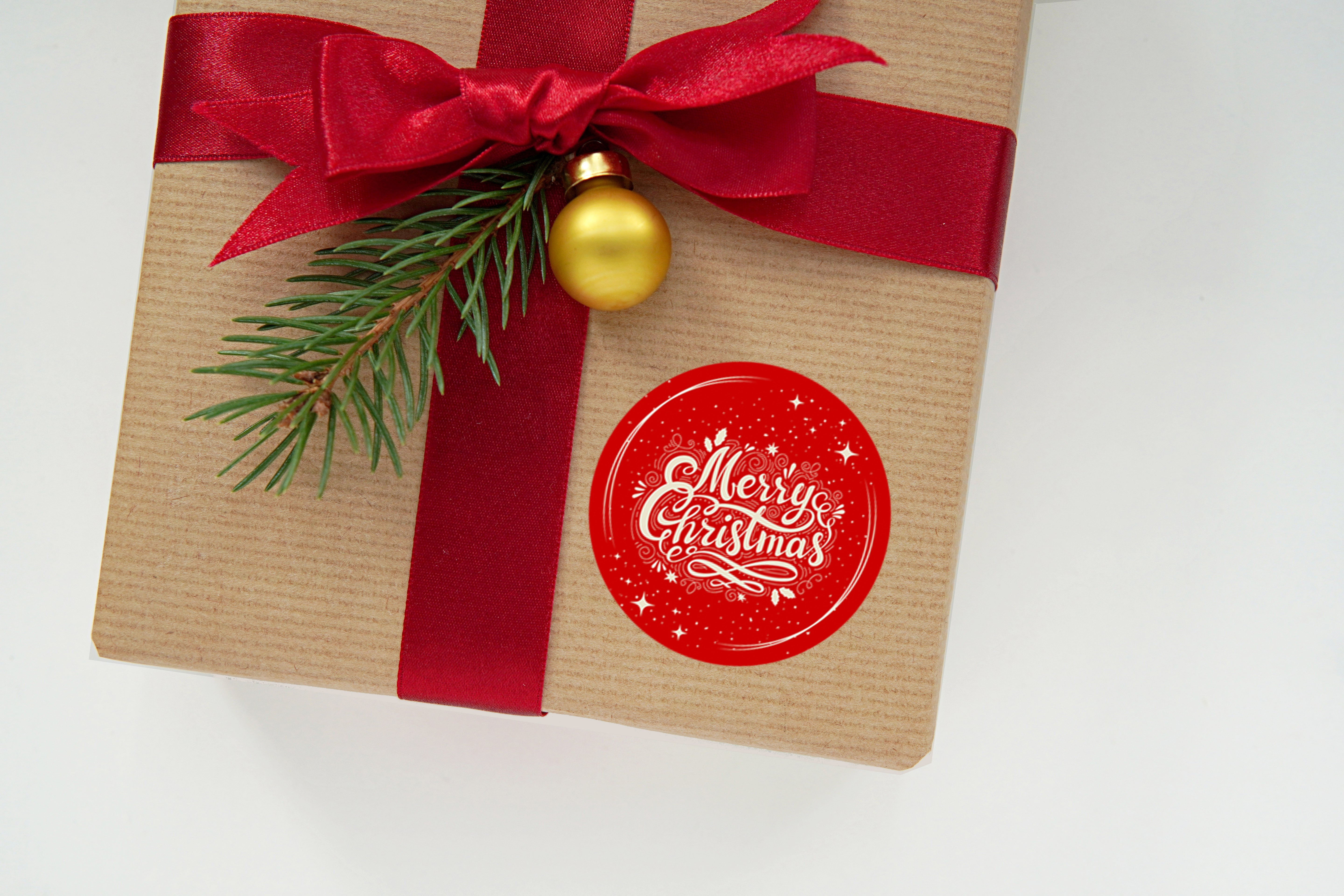 Merry Christmas Chocolate Coins & Sticker Party Favors β Kids Party Bag Fillers Festive Holiday Treats β Bulk Option Santa gifts Stocking