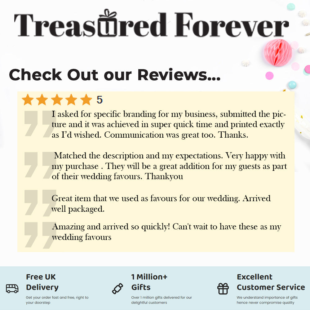 Personalised Mini Love Hearts Wedding Favours Sweets gift party just married