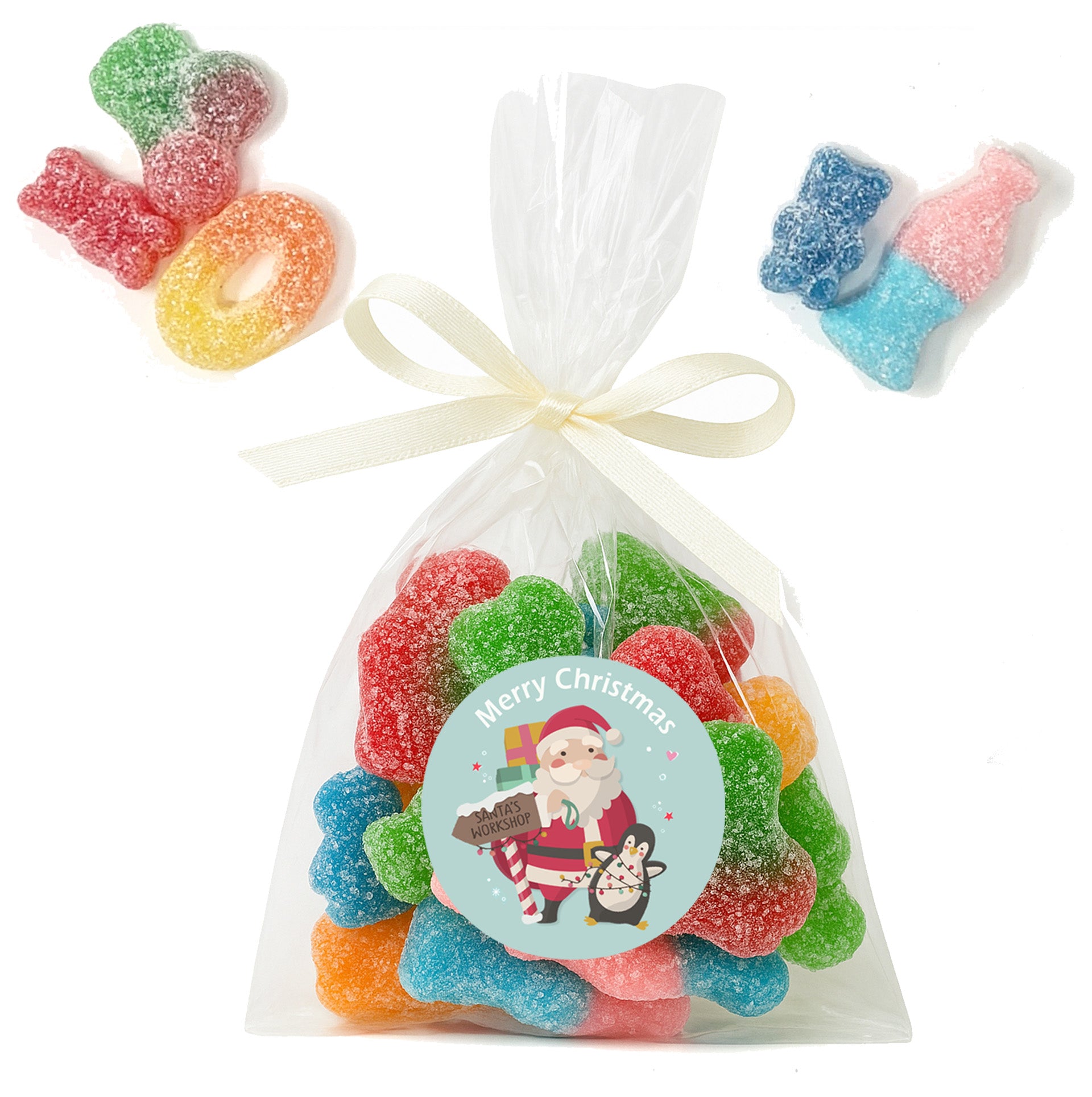 Pre-filled Sweet Favour Bags with Stickers Party Favours | Party Bags | With Themed Stickers | Various Styles