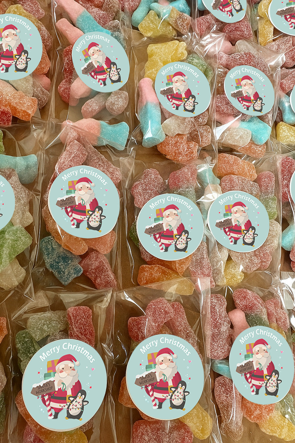 Pre-filled Sweet Favour Bags with Stickers Party Favours | Party Bags | With Themed Stickers | Various Styles