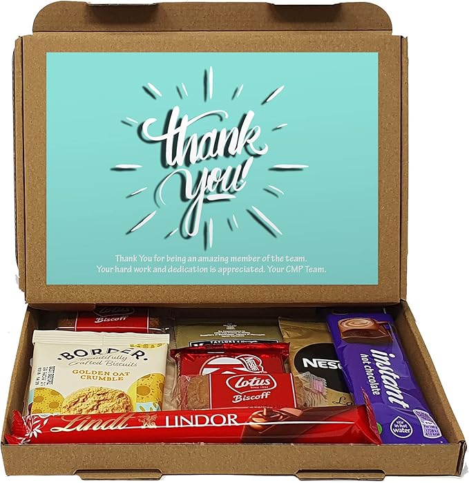 Thank you Employee Appreciation Hug in a box, Letterbox gift, Thank you, Corporate Employee Afternoon tea, hamper gift, thank you gift,