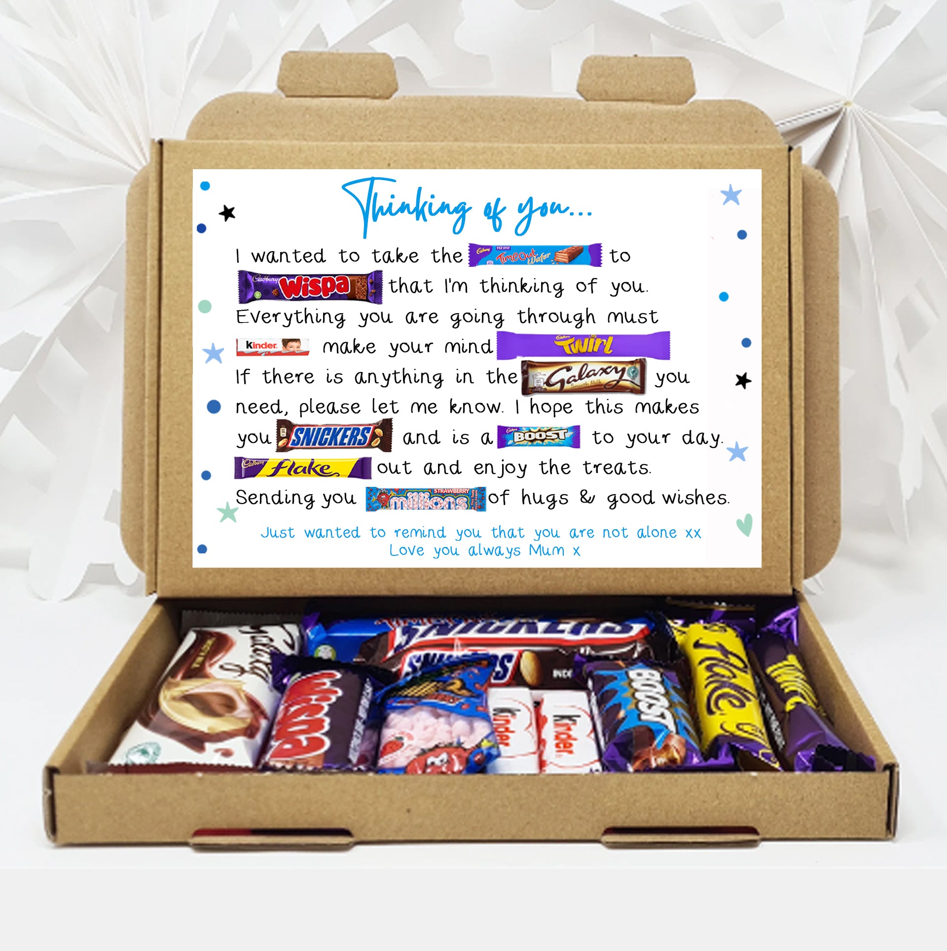 You got this Thinking of you Treat Box, Hug in a box, Letterbox gift, Cheer up, Pick me up, Good Luck gift, gift for friend, thinking of you
