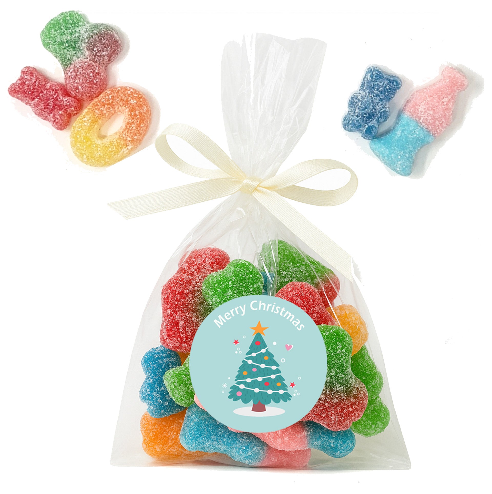Pre-filled Sweet Favour Bags with Stickers Party Favours | Party Bags | With Themed Stickers | Various Styles