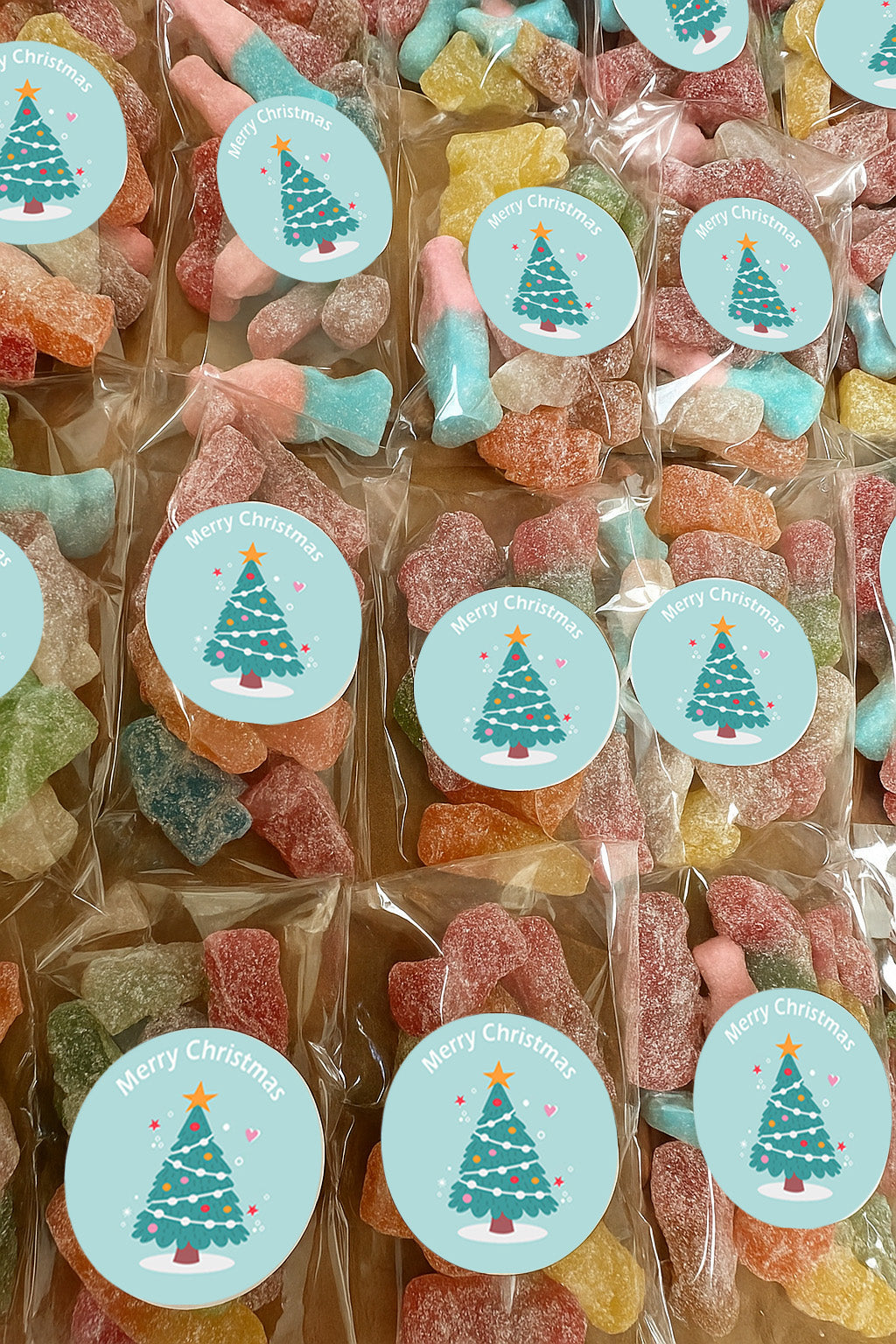 Pre-filled Sweet Favour Bags with Stickers Party Favours | Party Bags | With Themed Stickers | Various Styles