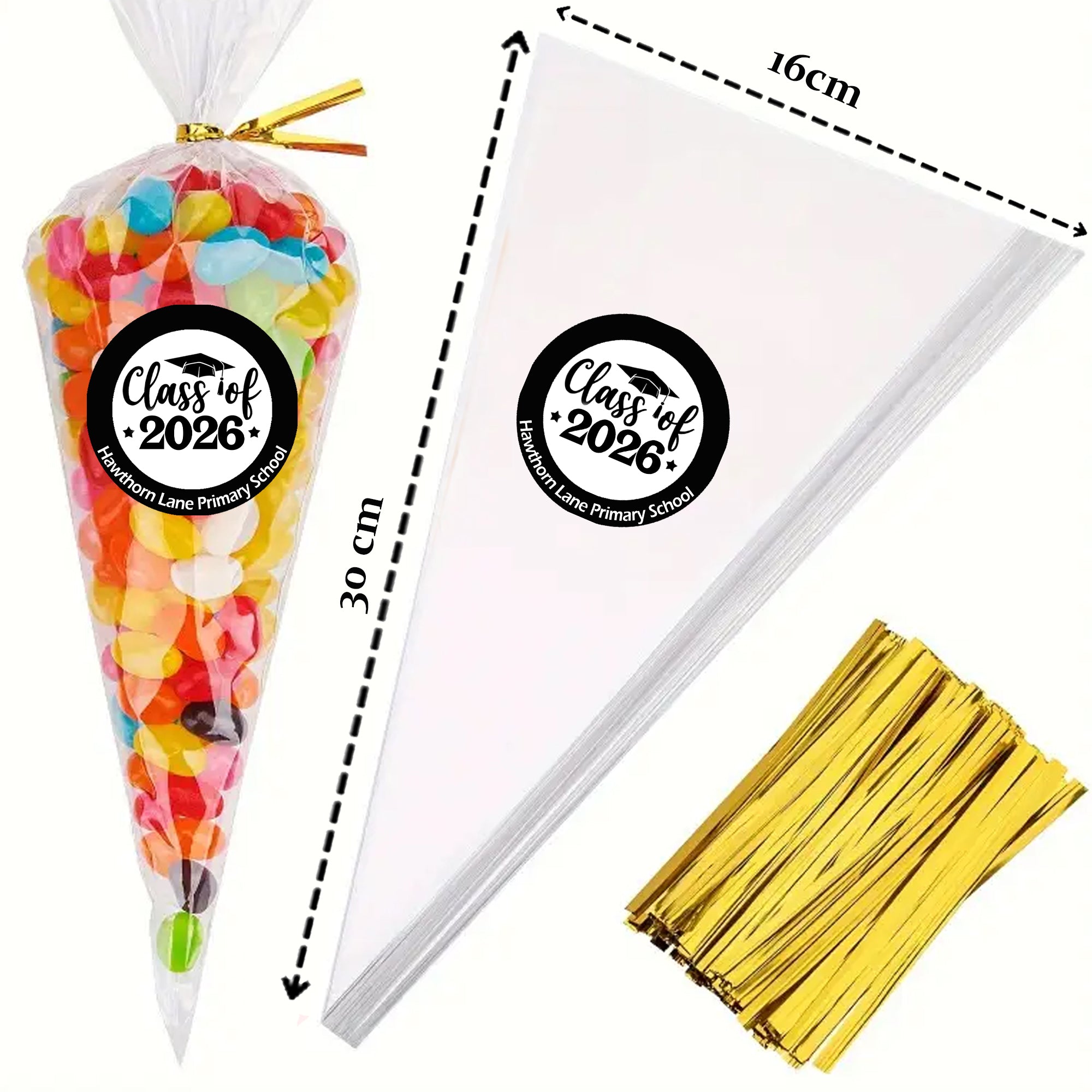 Year 6 / 11 School Leaver Teacher Leaving Gifts School Stickers Class of 2026, Graduation labels