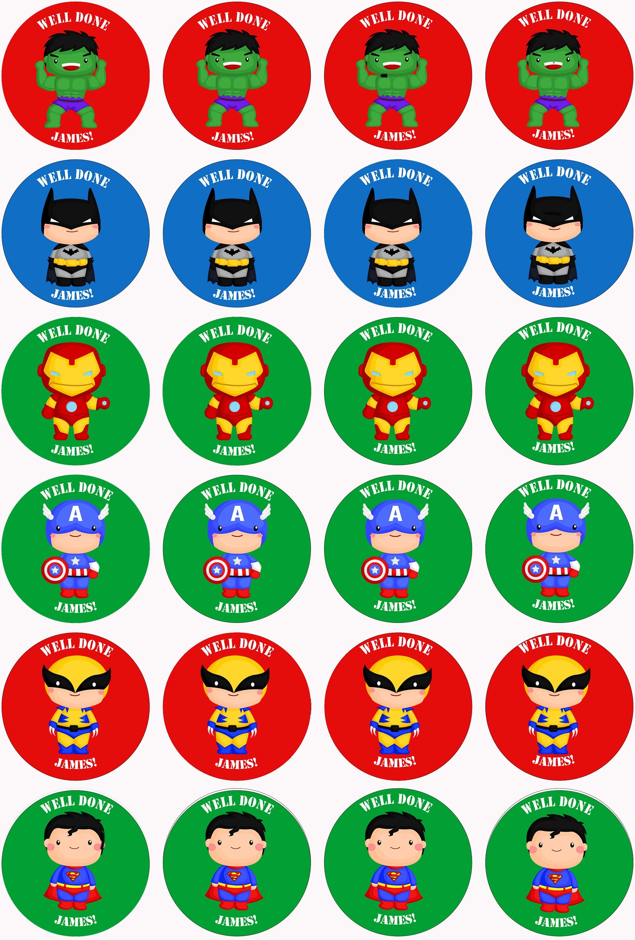 Personalised Stickers, Lockdown 2021, Parent, Homeschool, Reward Stickers, Teacher Stickers, Well Done , Homeschooling, Superhero Boys