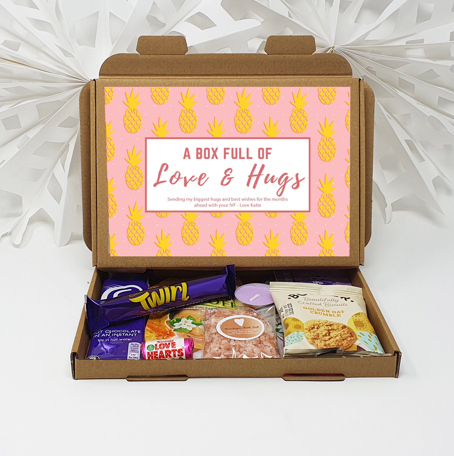 You've got this box - Gift/Hamper care package IVF got this Fertility treatment Pick me up gift Thinking of you Postal Hug in a Box