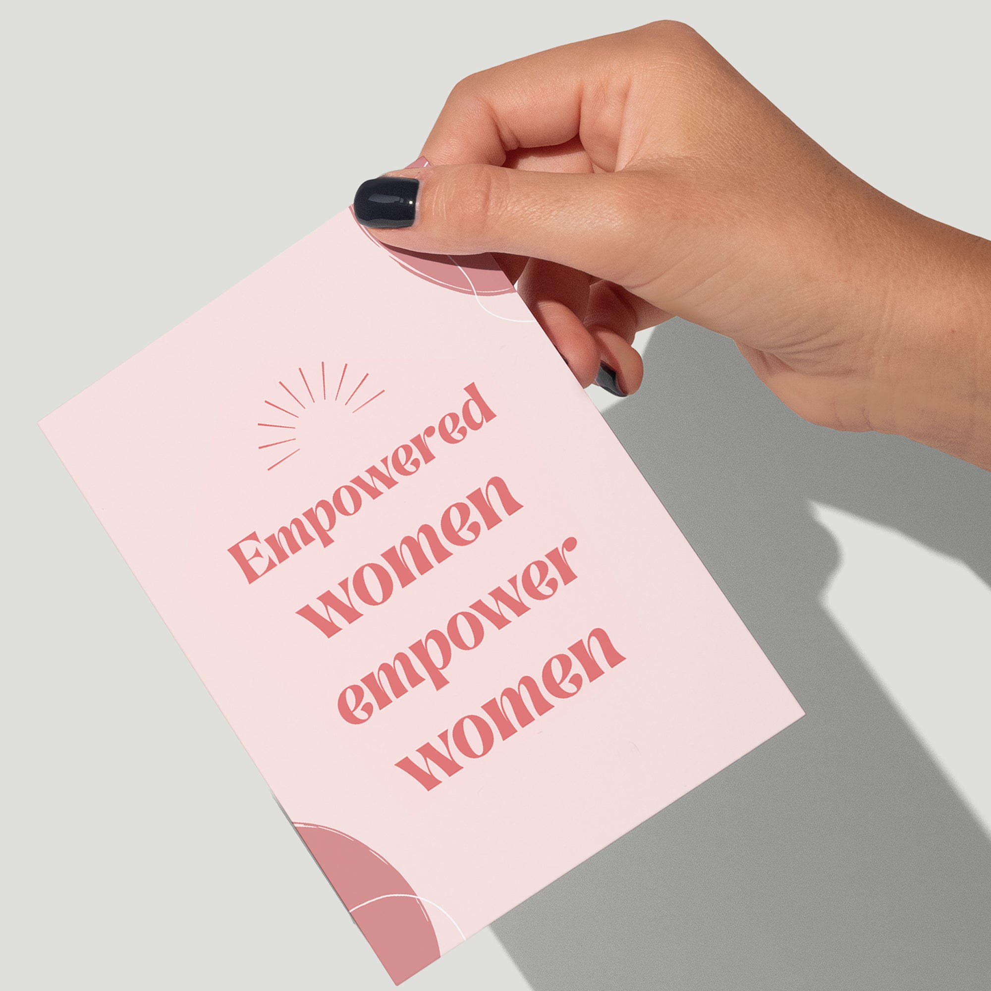 International Women’s Day Postcard Pack Empower Her – Limited Edition - Thank You Gifts Event Goodie bags gift