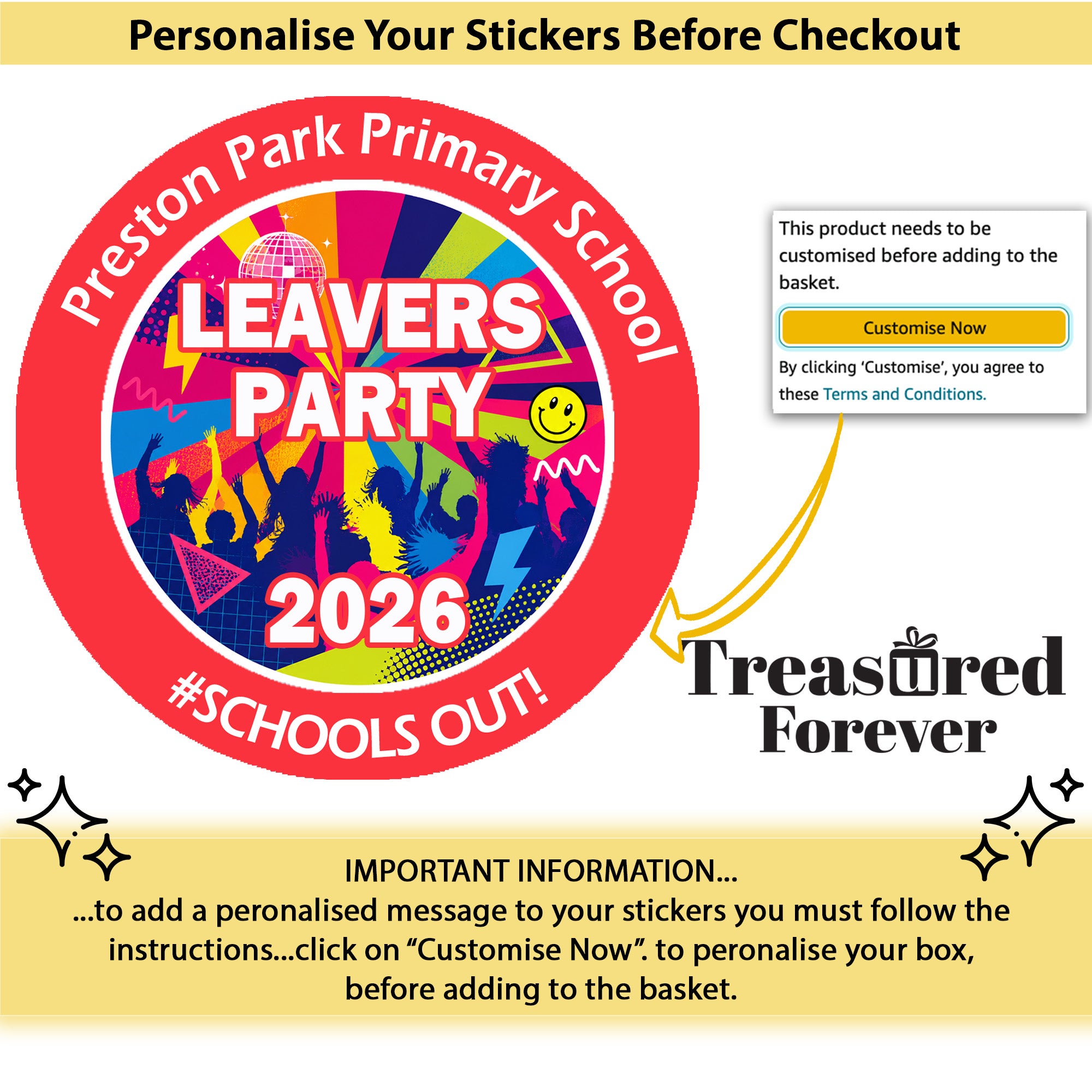 Personalised Class of 2026 Chocolate coins Year 6 / 11 School Leaver Teacher Leaving Gifts School Stickers, Graduation labels - End of Year