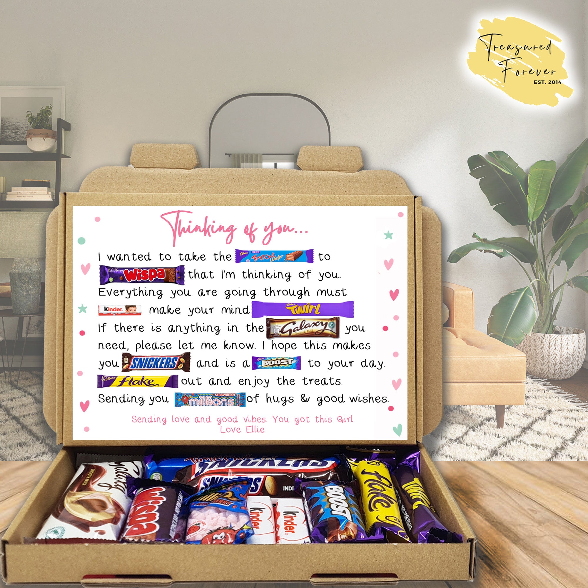 You got this Thinking of you Treat Box, Hug in a box, Letterbox gift, Cheer up, Pick me up, Good Luck gift, gift for friend, thinking of you