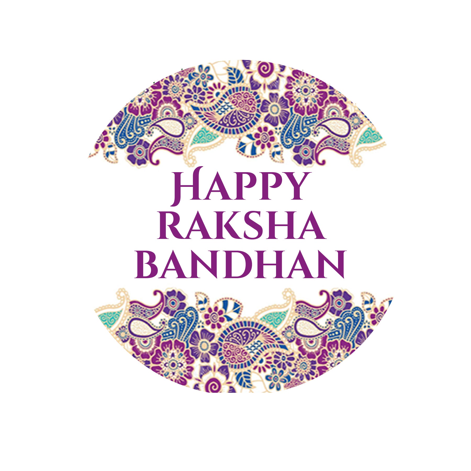 Raksha Bandhan Gift Stickers – Rakhi Celebration Favour Labels x 35 – Custom Festival Tags Methai