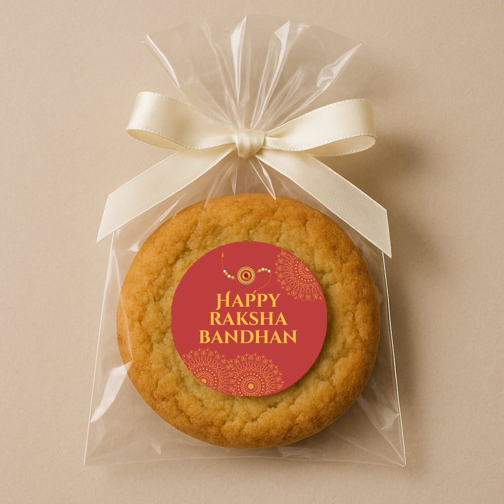 Raksha Bandhan Gift Stickers – Rakhi Celebration Favour Labels x 35 – Custom Festival Tags Methai