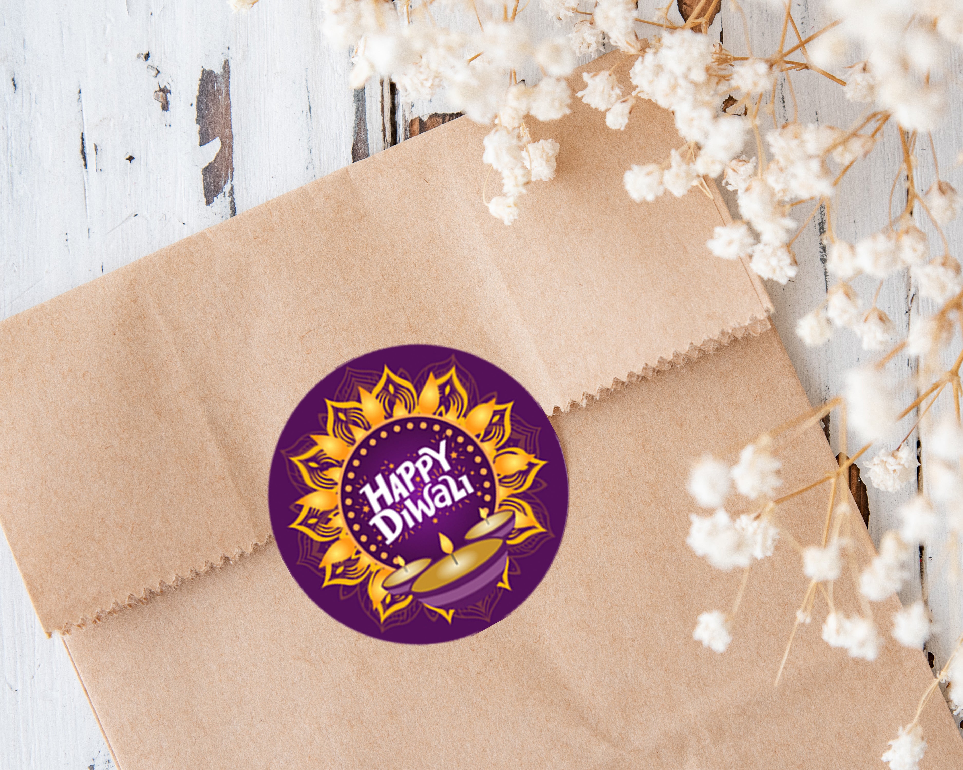 Diwali Chocolate Coins with Stickers – Festive Party Favours, Return Gifts, Family Treats & Methai  Goodies Bulk Options Available