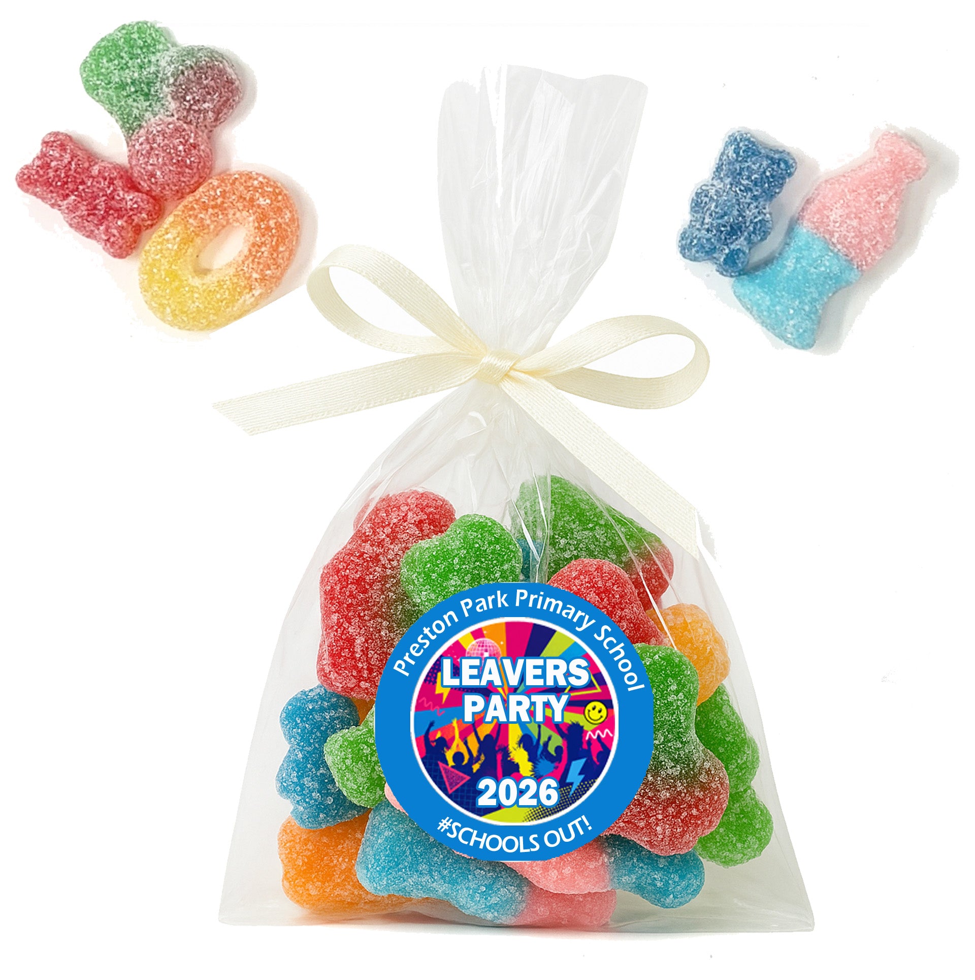 Personalised Class of 2026 Leavers Vegan Sweet Treats Year 6 / 11 School Teacher Gifting Gifts School , Graduation labels - End of Year