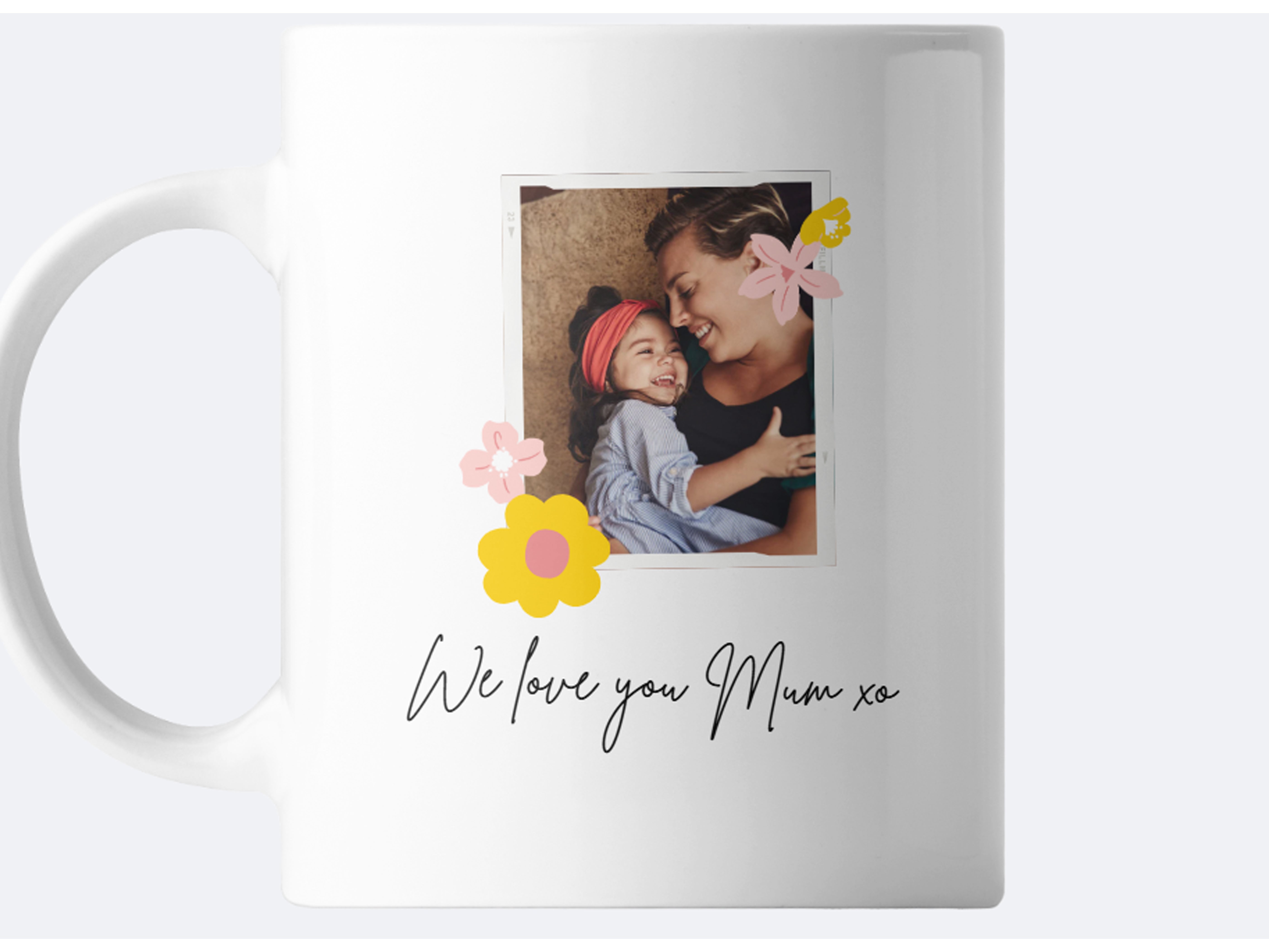 Personalised Photo Mug Mum Mothers day, Custom Photo Ceramic Mug Gift, Bespoke Mug, Personalised Photo Collage Mug, Gifts for Her