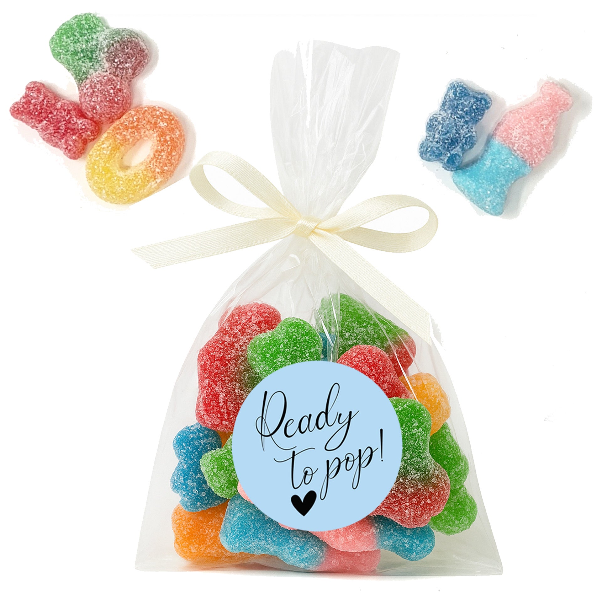 Pre-filled Sweet Favour Bags with Stickers Party Favours | Party Bags | With Themed Stickers | Various Styles