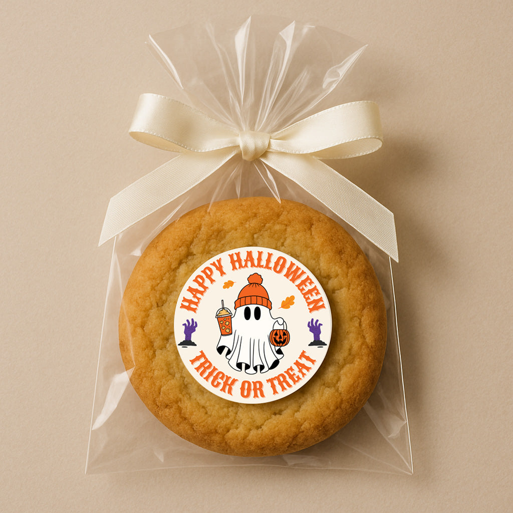 Halloween Chocolate Coins & Sticker Party Favors – Kids Party Bag Fillers Festive Holiday Treats – Bulk Option Trick or Treat gifts fillers