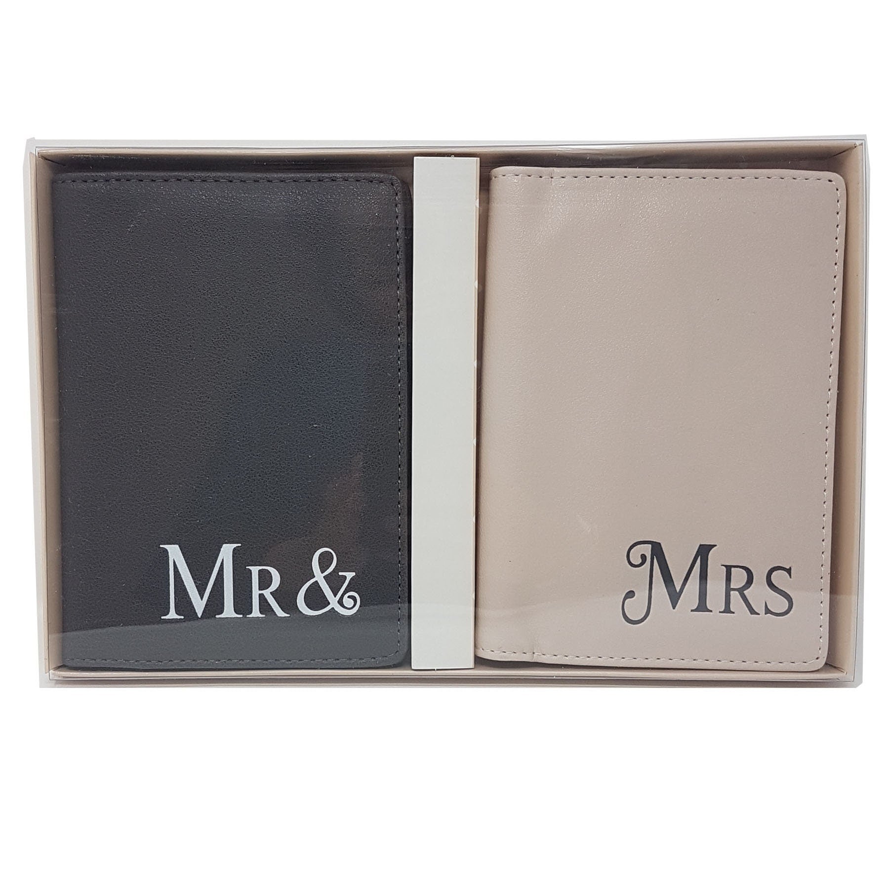 Mr and Mrs passport cover Wedding gift honeymoon Bridal present