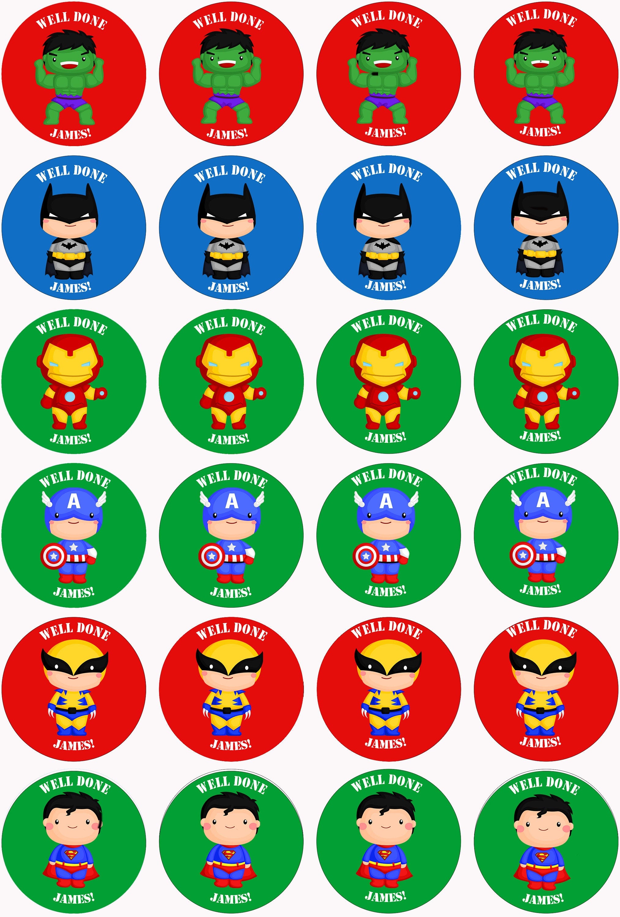 Personalised Stickers, Lockdown 2021, Parent, Homeschool, Reward Stickers, Teacher Stickers, Well Done , Homeschooling, Superhero Boys