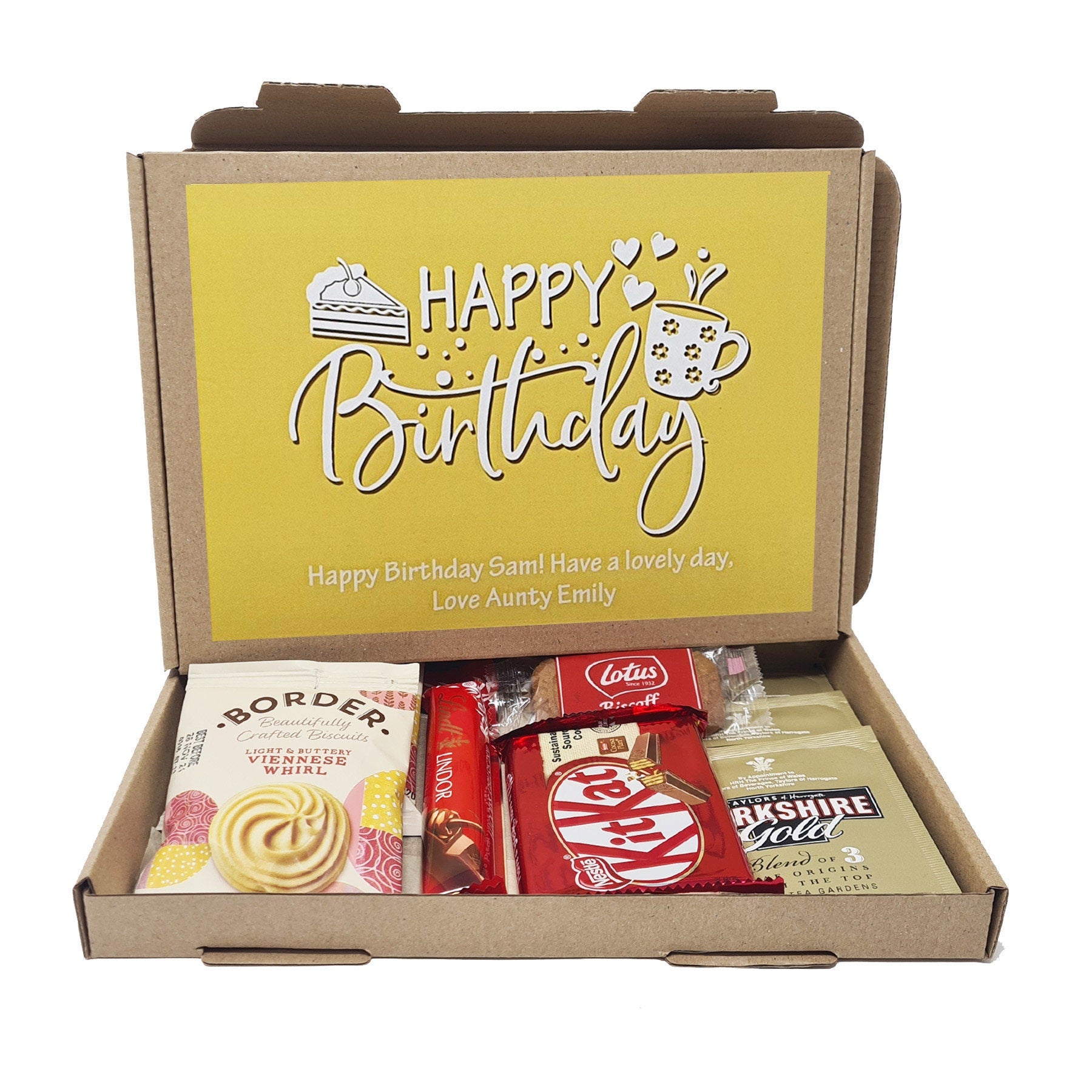 TEA - Hug in a box, Birthday, Cheer up, Tea Lover, Afternoon tea, hamper gift, gift for friend, any age, thank you gift,