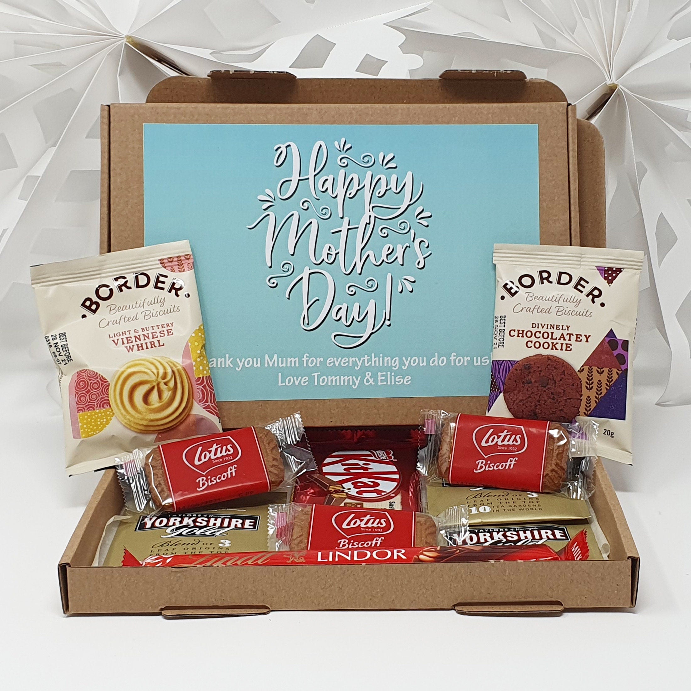 TEA - Mothers day Hug in a box, Letterbox gift, Cheer up, Pick me up, Afternoon tea, hamper gift, gift for Mum