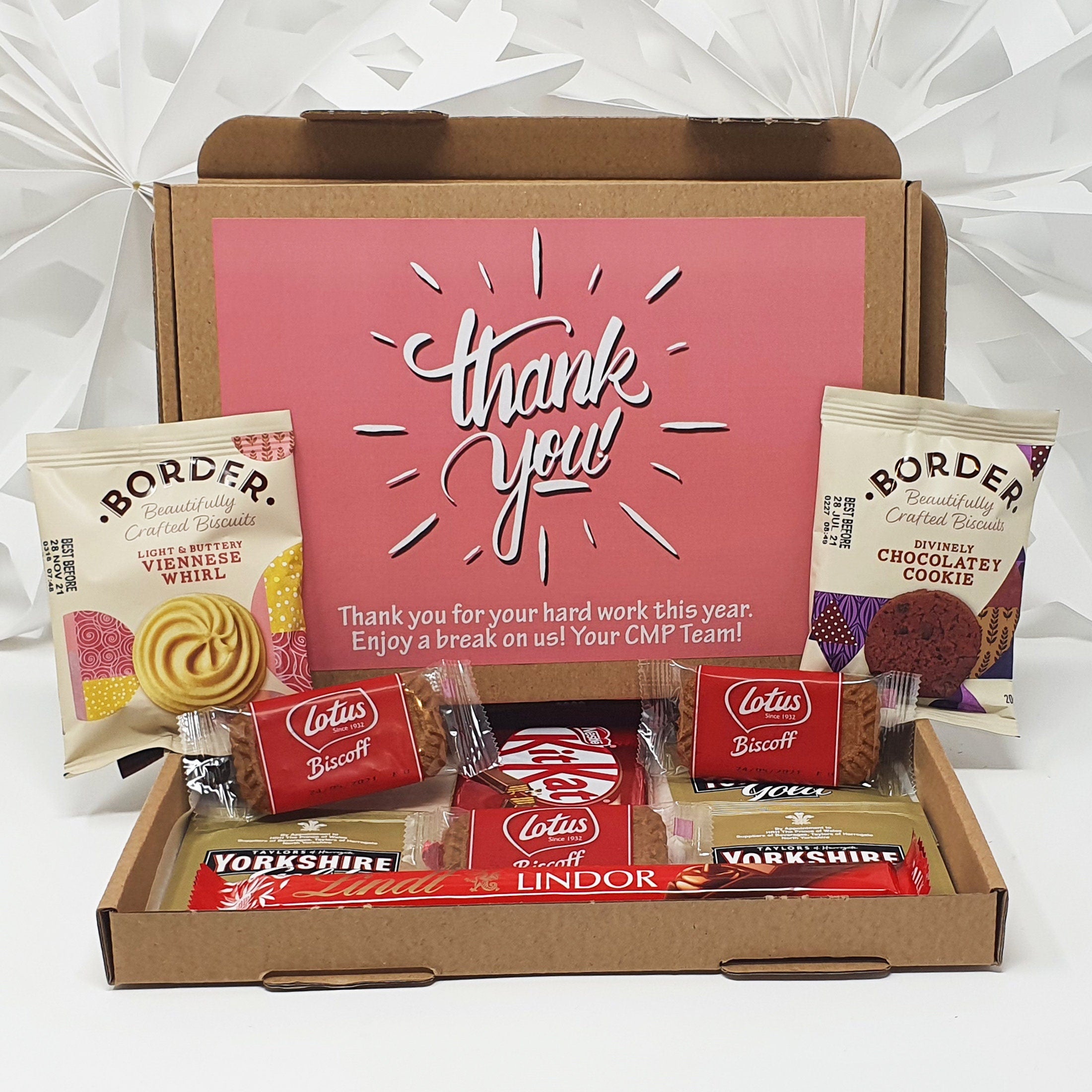 TEA - Employee Appreciation Hug in a box, Letterbox gift, Thank you, Corporate Employee Afternoon tea, hamper gift, thank you gift,