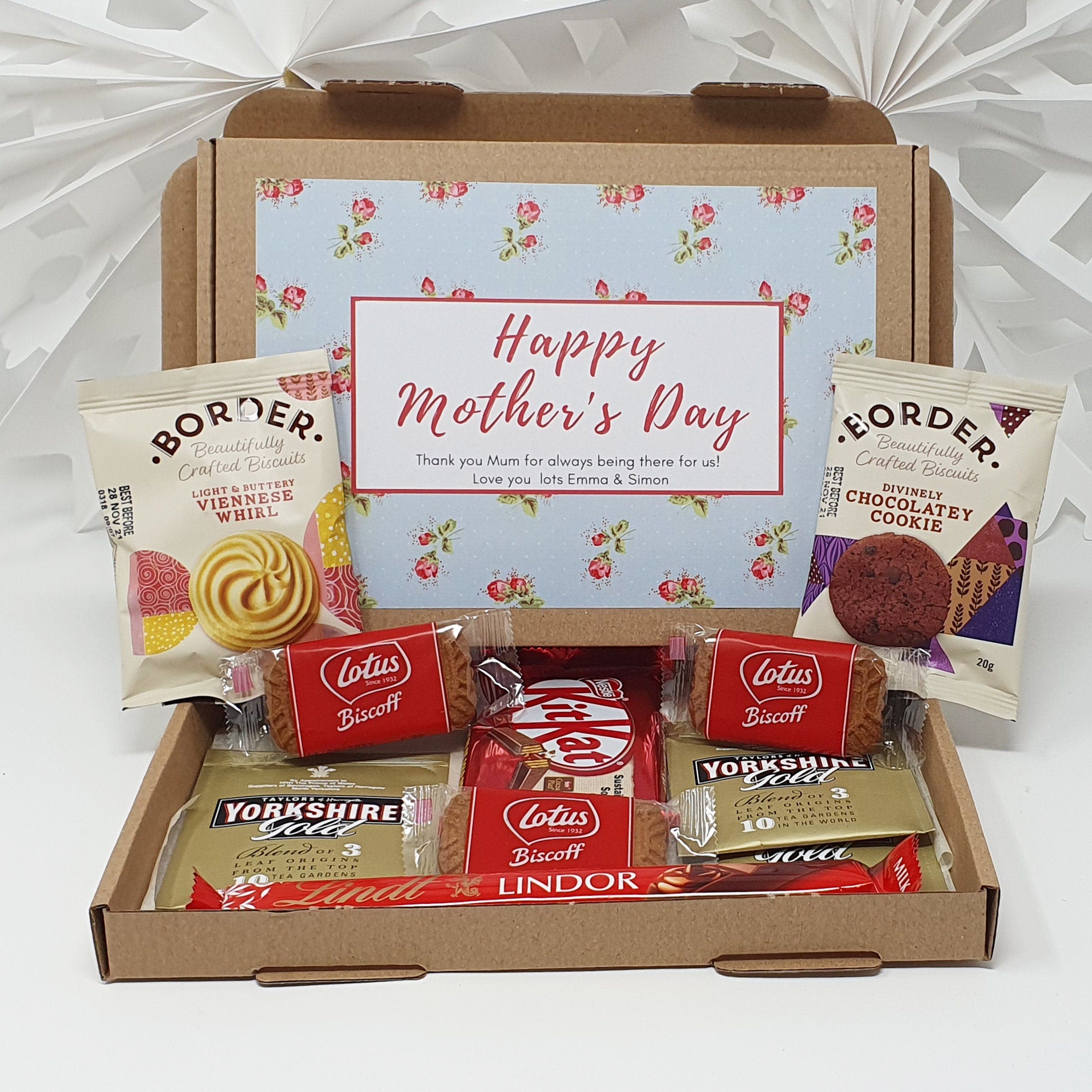 TEA - Mothers day Hug in a box, Letterbox gift, Cheer up, Pick me up, Afternoon tea, hamper gift, gift for Mum