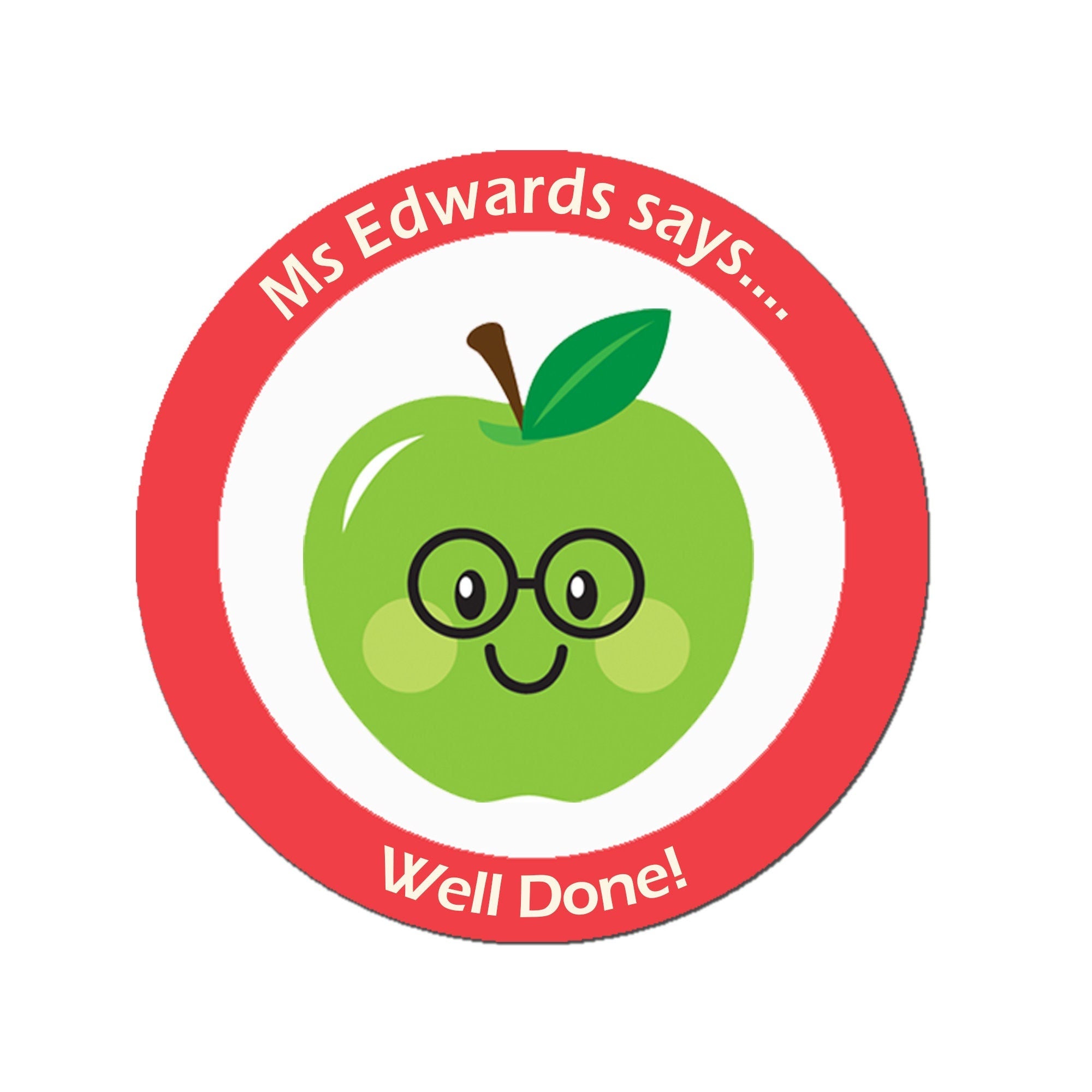 Personalised Stickers, Parent, Homeschool, Reward Stickers, Teacher Stickers, Well Done , Homeschooling, Boys Girls