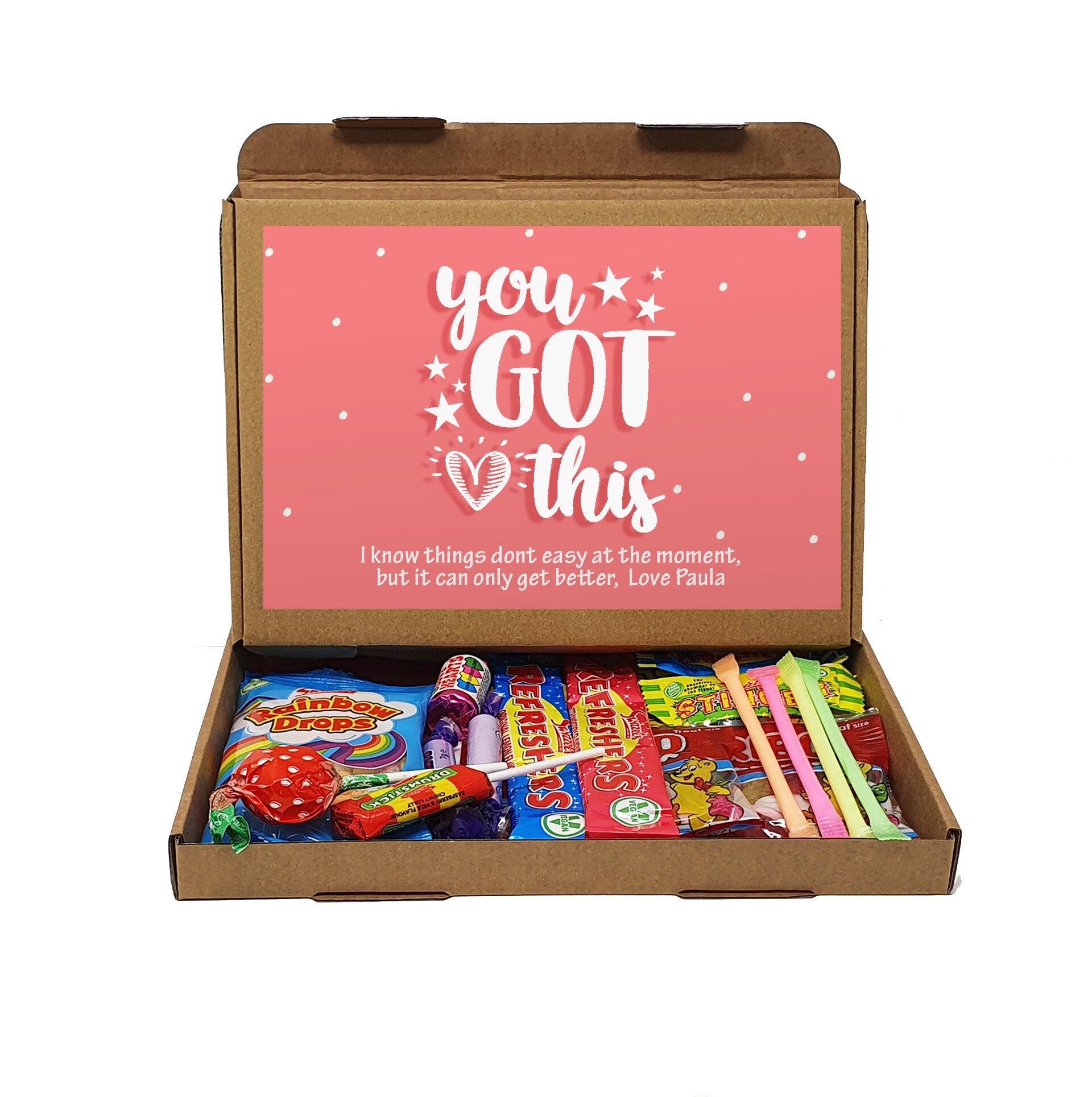 You got this Treat Box, Hug in a box, Letterbox gift, Cheer up, Pick me up, Good Luck gift, gift for friend, thinking of you, thank you gift