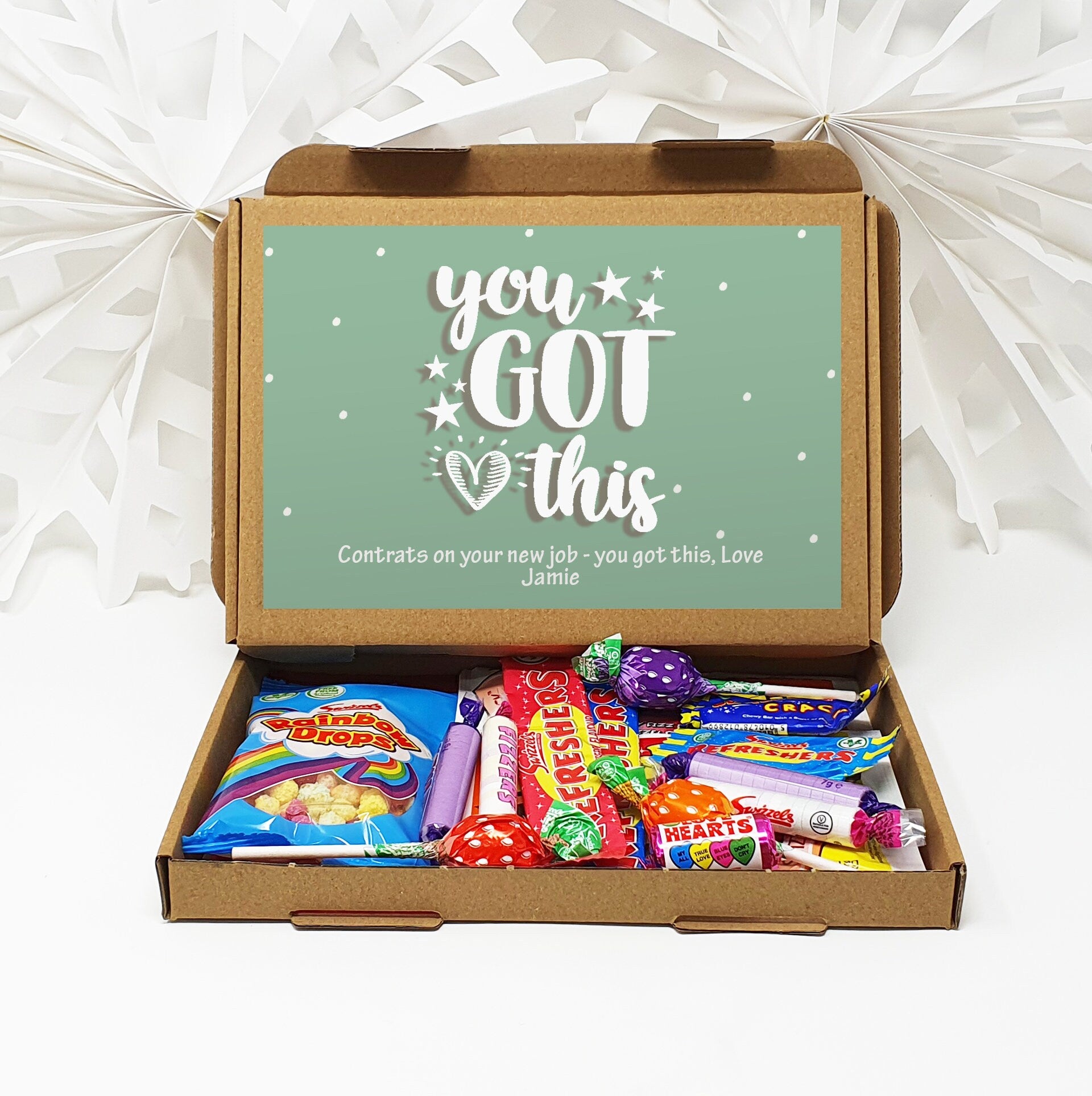 You got this Treat Box, Hug in a box, Letterbox gift, Cheer up, Pick me up, Good Luck gift, gift for friend, thinking of you, thank you gift