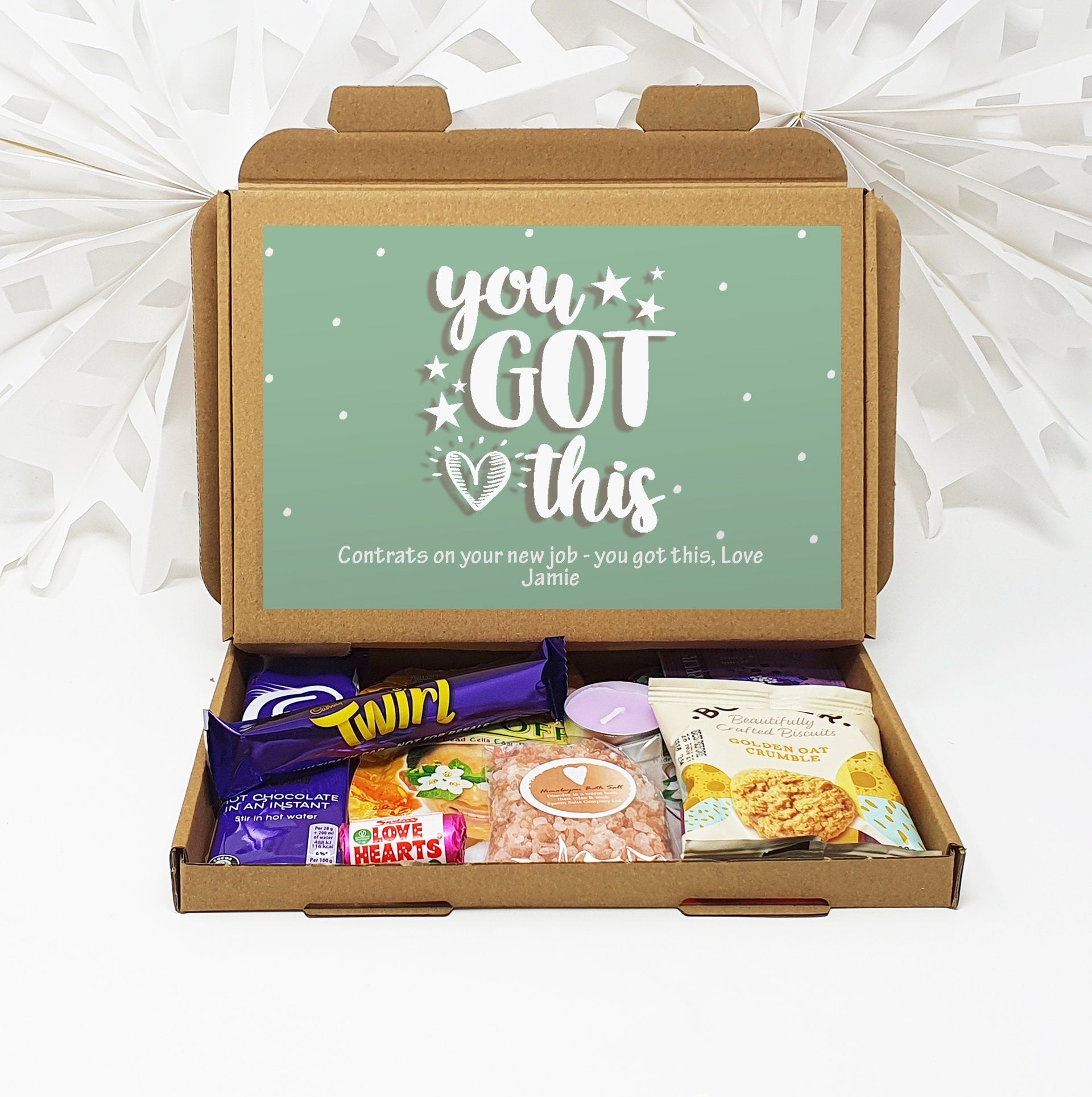 You got this Treat Box, Hug in a box, Letterbox gift, Cheer up, Pick me up, Good Luck gift, gift for friend, thinking of you, thank you gift