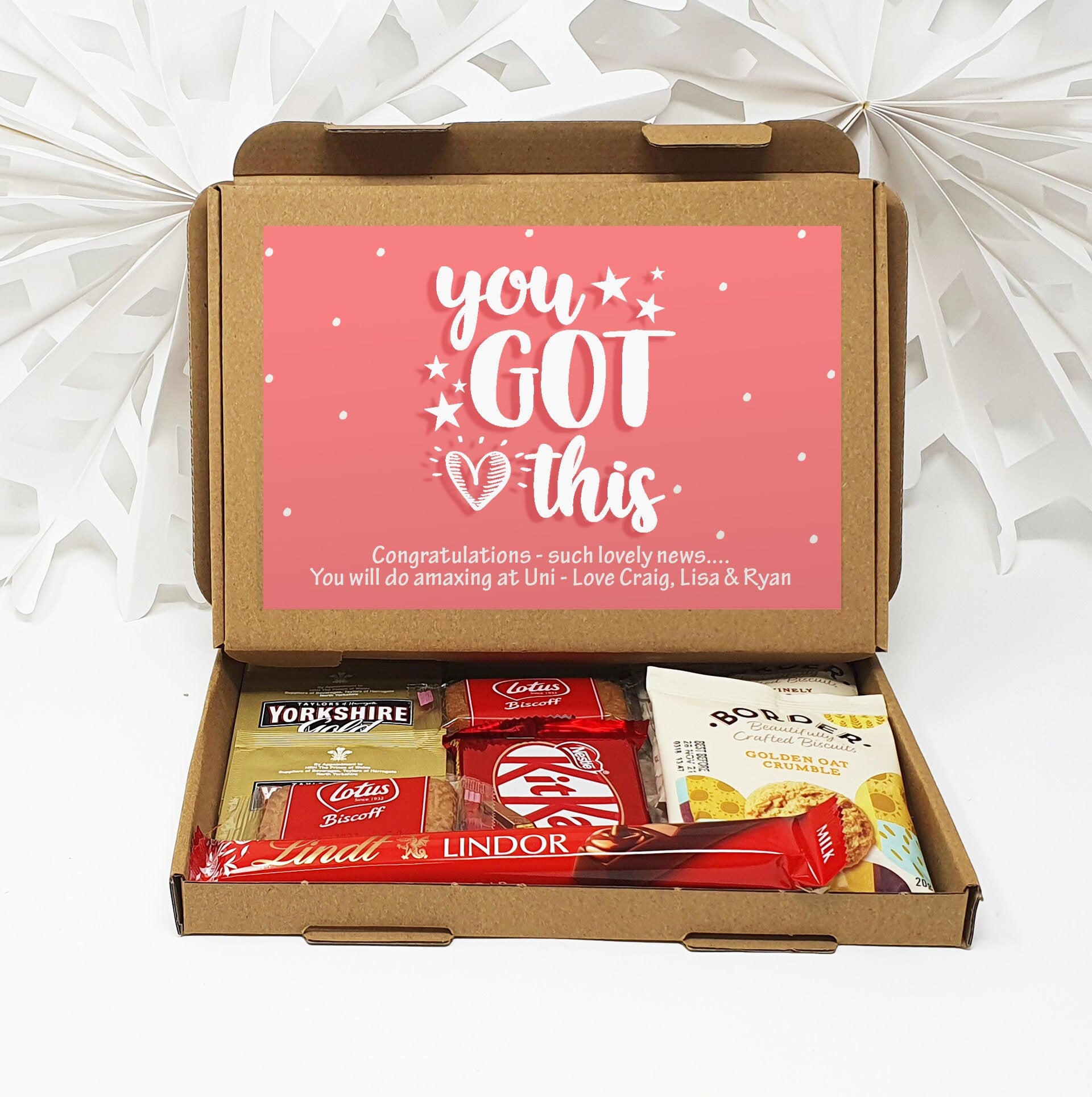 You got this Treat Box, Hug in a box, Letterbox gift, Cheer up, Pick me up, Good Luck gift, gift for friend, thinking of you, thank you gift