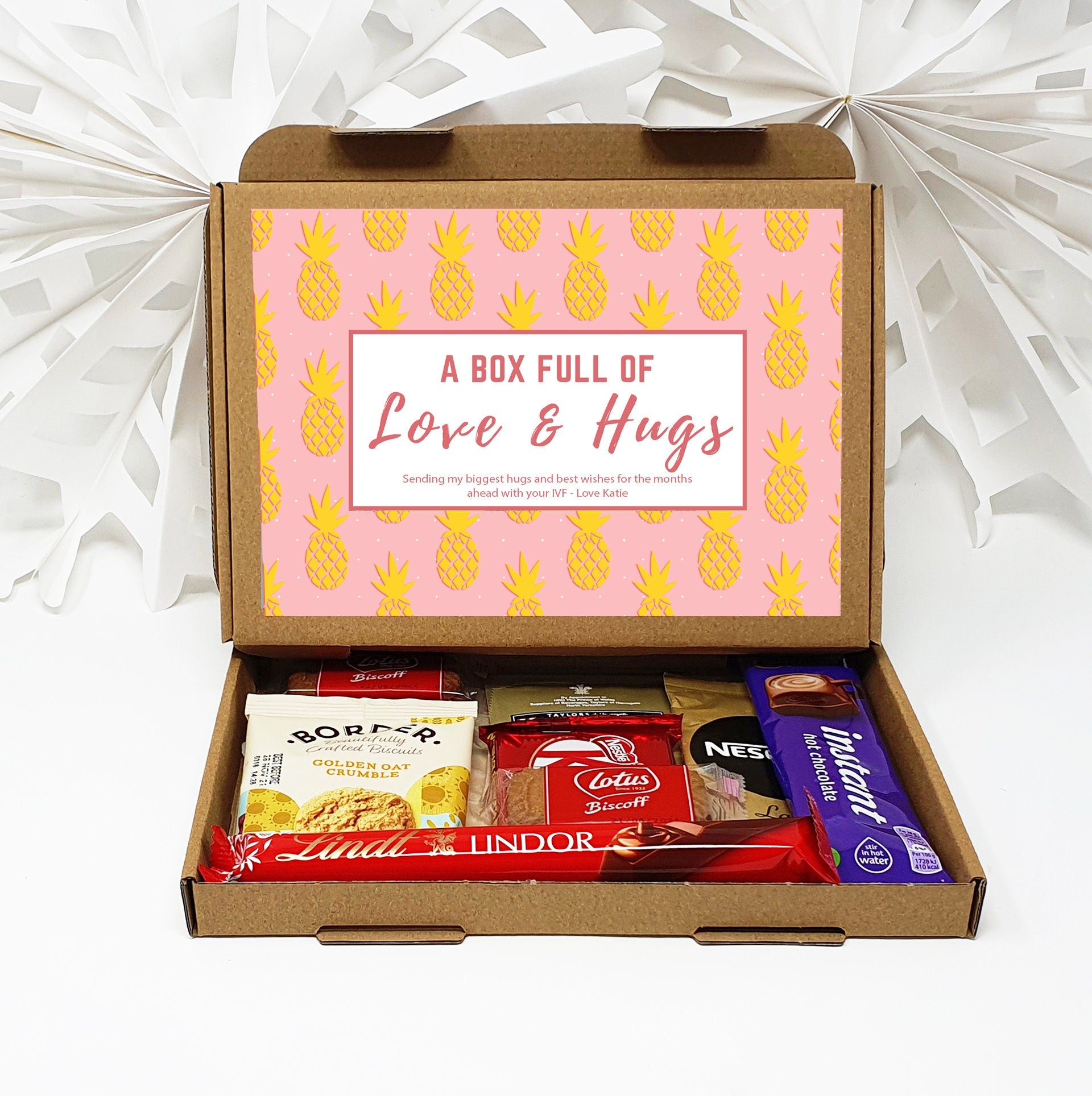 You&#39;ve got this box - Gift/Hamper care package IVF got this Fertility treatment Pick me up gift Thinking of you Postal Hug in a Box