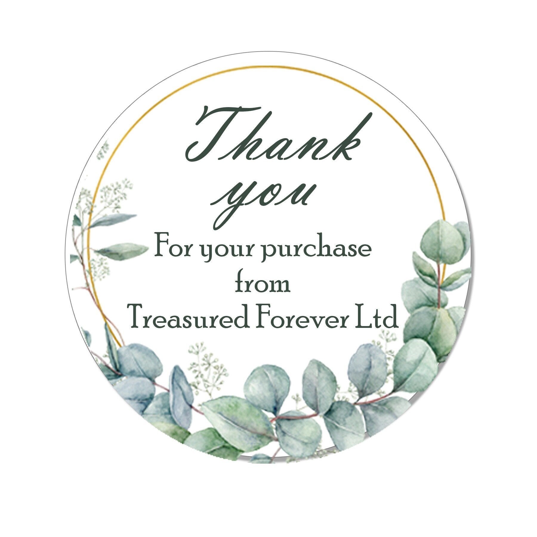 35 Thank you for your purchase - Gift Tag Labels - Small business support