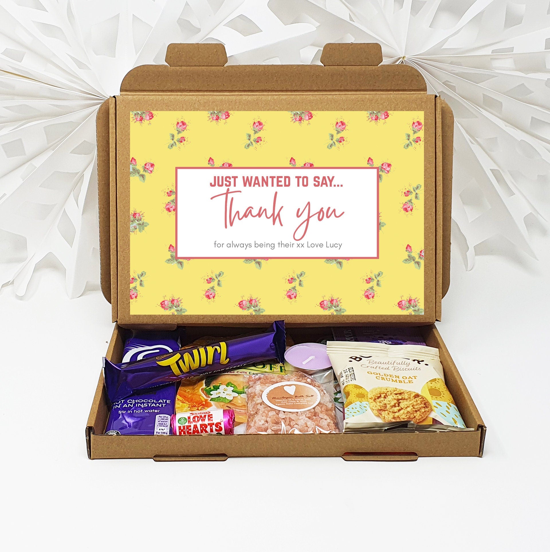 TEA - Hug in a box, Letterbox gift, Thank you, Corporate Employee Afternoon tea, hamper gift, thank you gift,