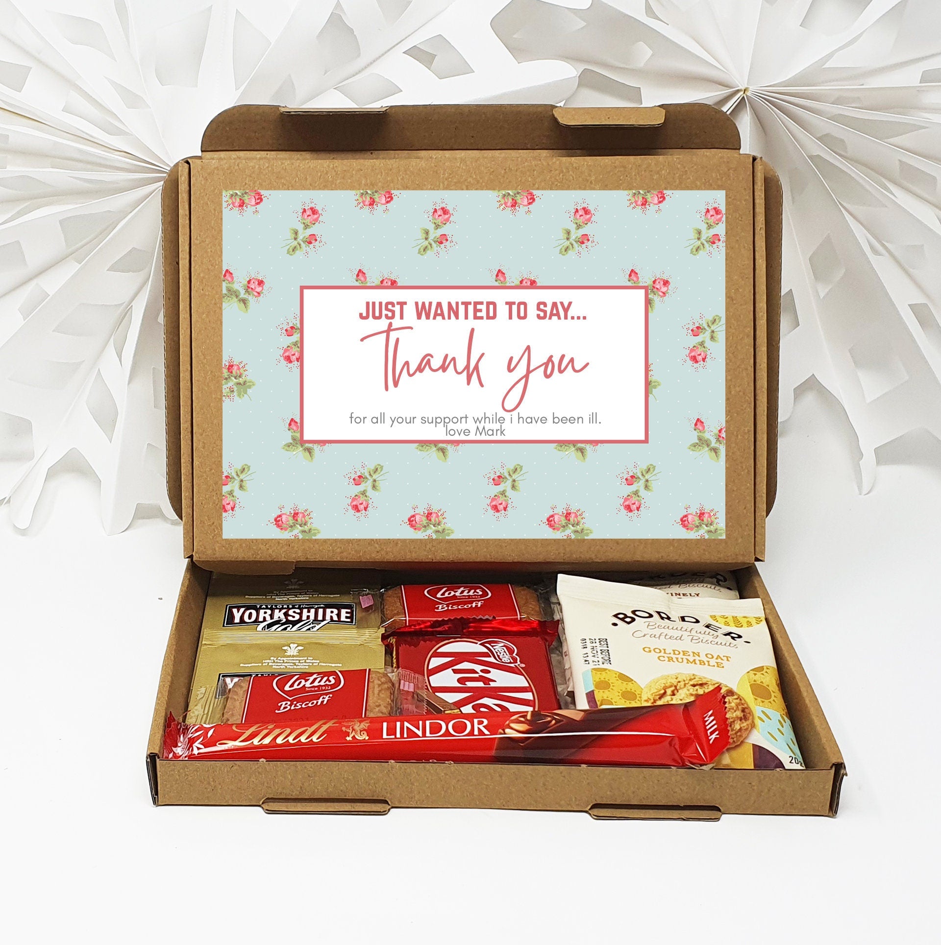 TEA - Hug in a box, Letterbox gift, Thank you, Corporate Employee Afternoon tea, hamper gift, thank you gift,