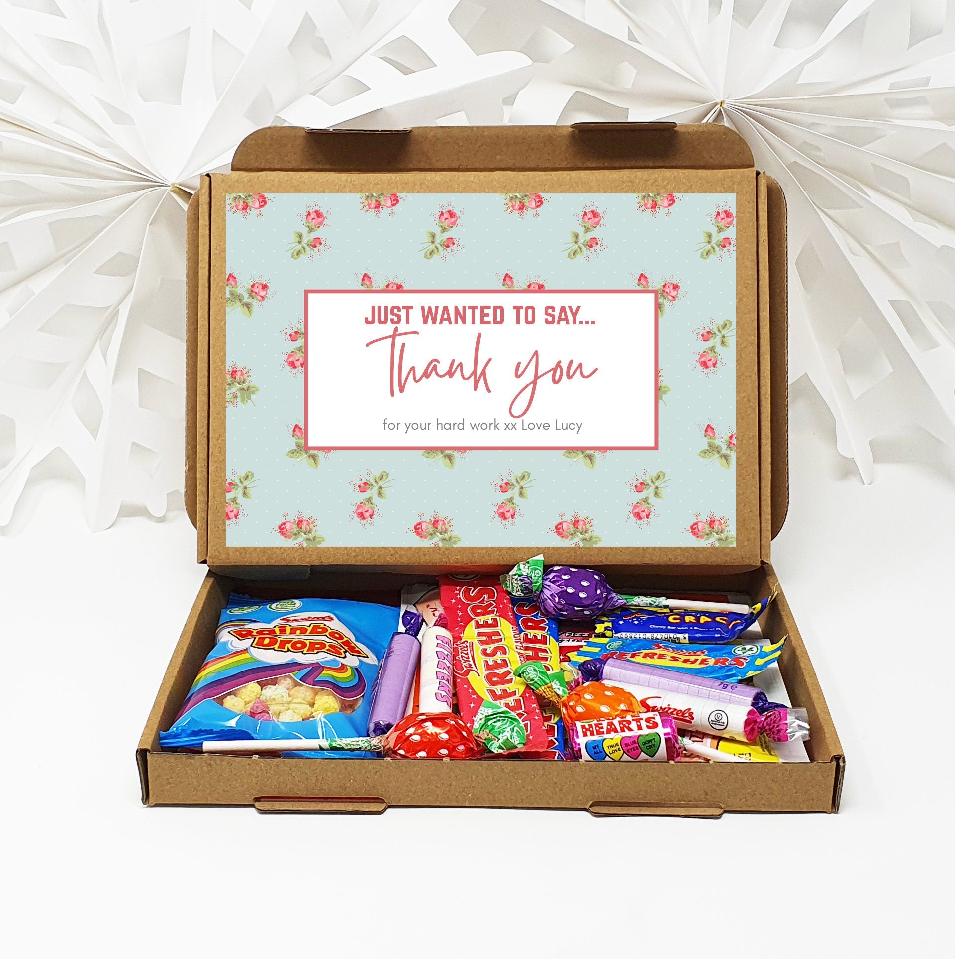 TEA - Hug in a box, Letterbox gift, Thank you, Corporate Employee Afternoon tea, hamper gift, thank you gift,