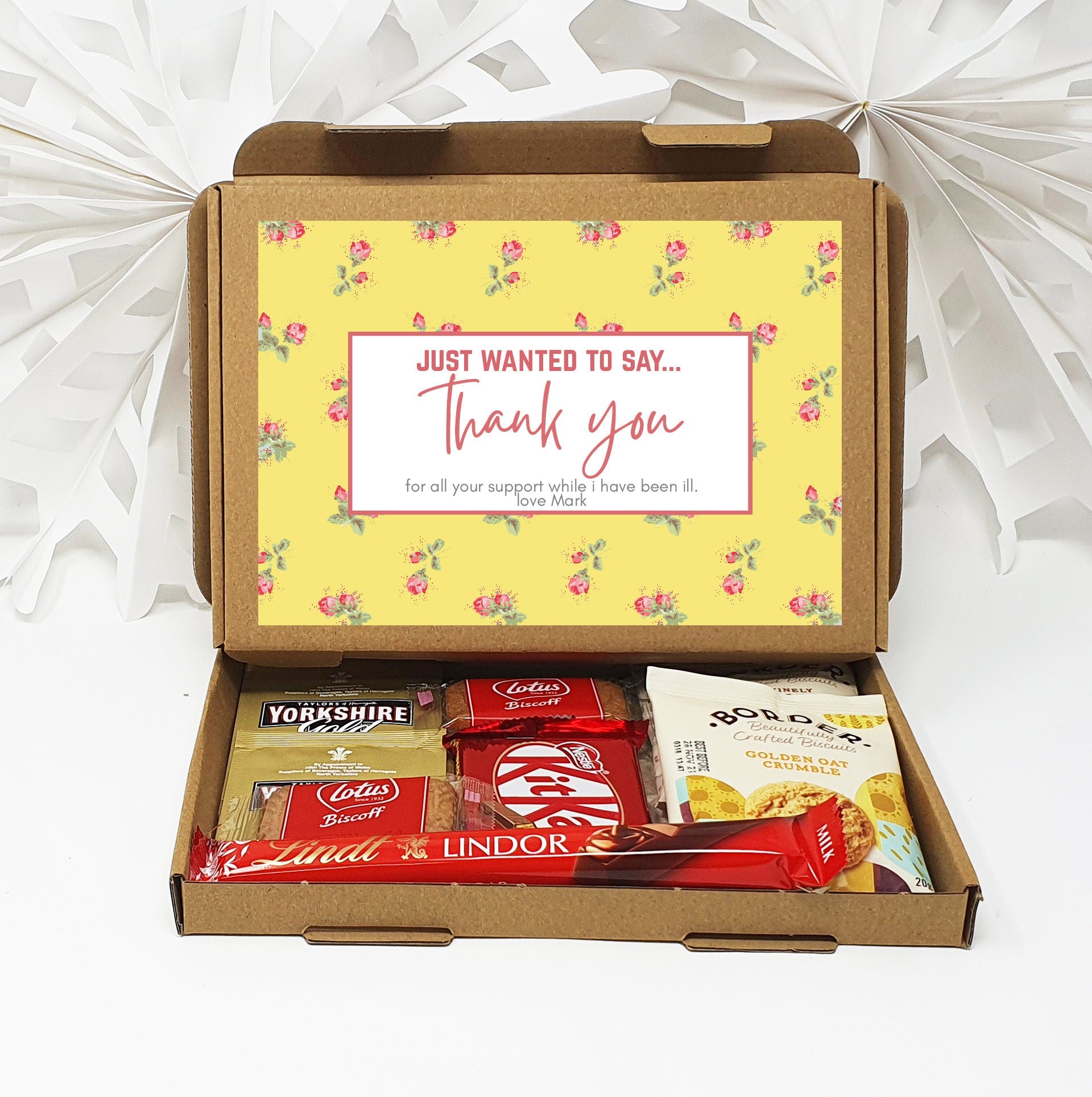 TEA - Hug in a box, Letterbox gift, Thank you, Corporate Employee Afternoon tea, hamper gift, thank you gift,