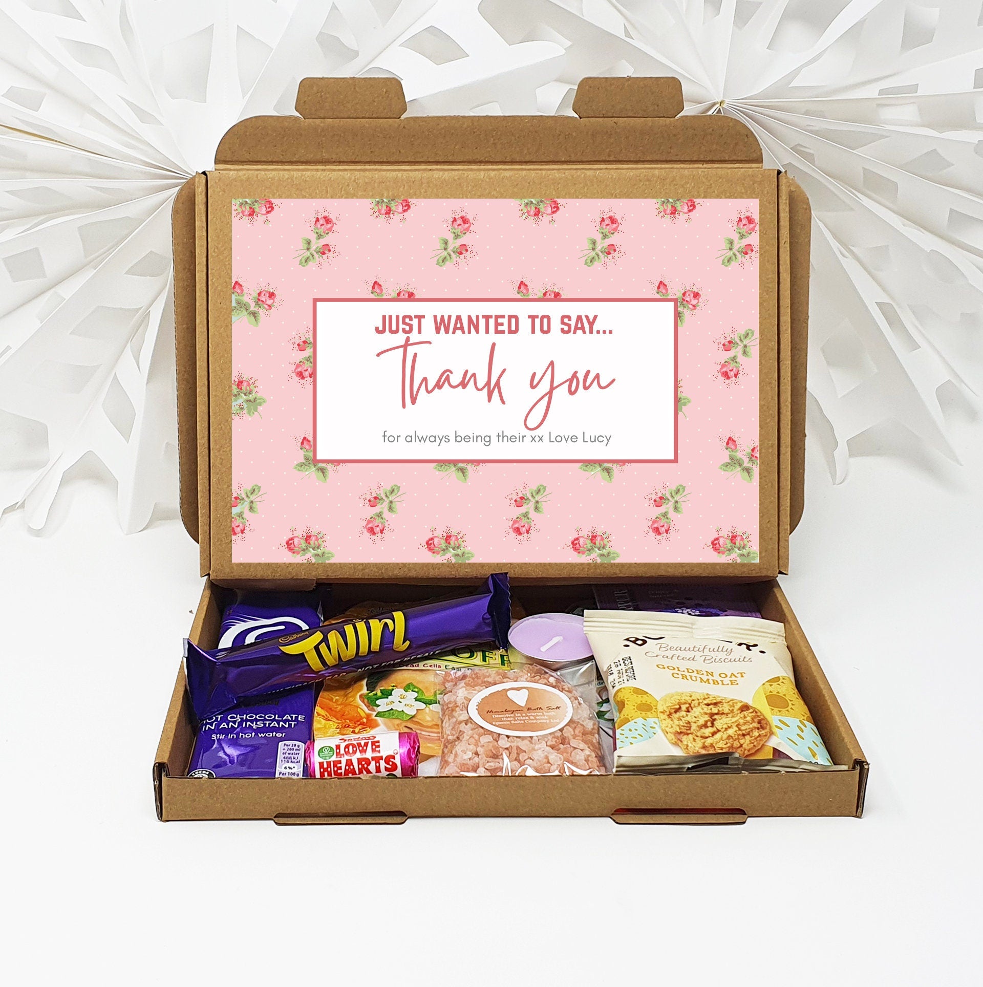 TEA - Hug in a box, Letterbox gift, Thank you, Corporate Employee Afternoon tea, hamper gift, thank you gift,