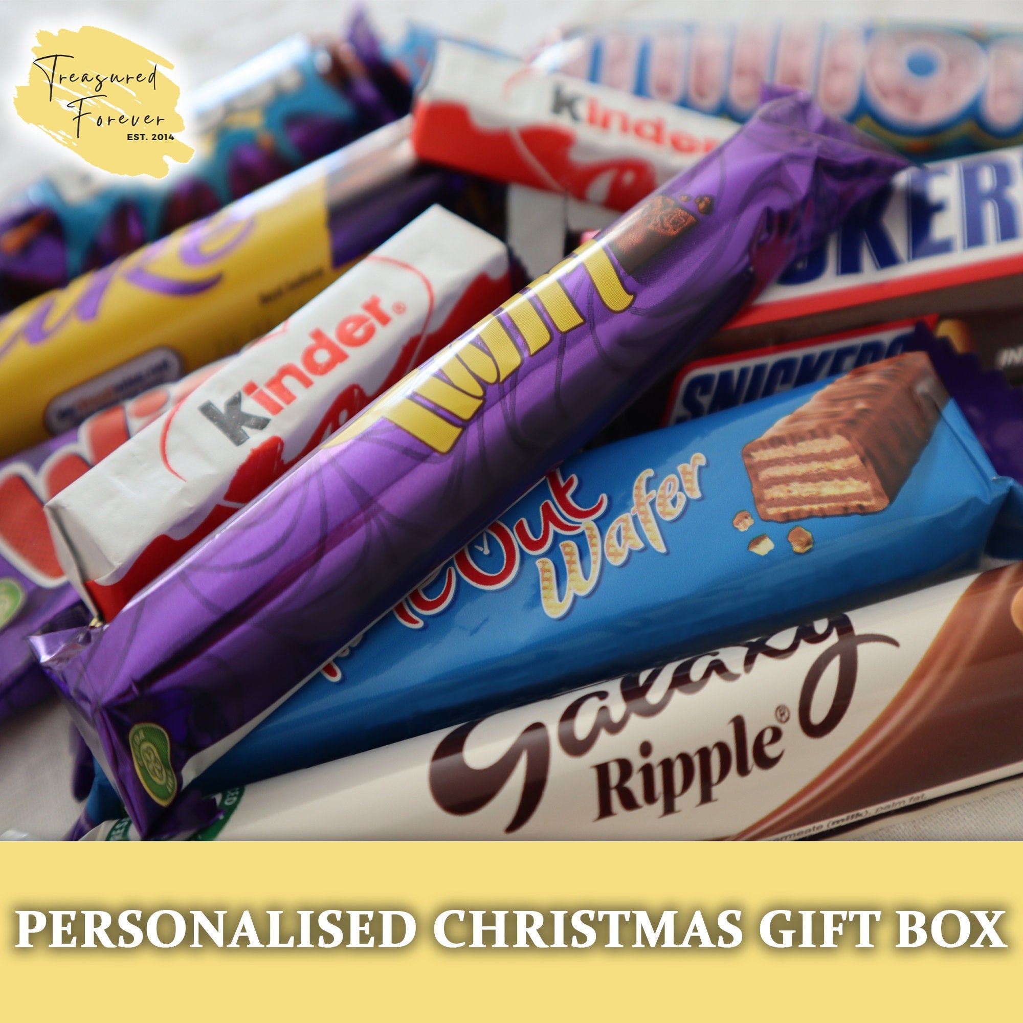 Personalised Poem BEST Boss Christmas gift Treat Box Hug in a box, hamper Sweet gift in the world / GALAXY