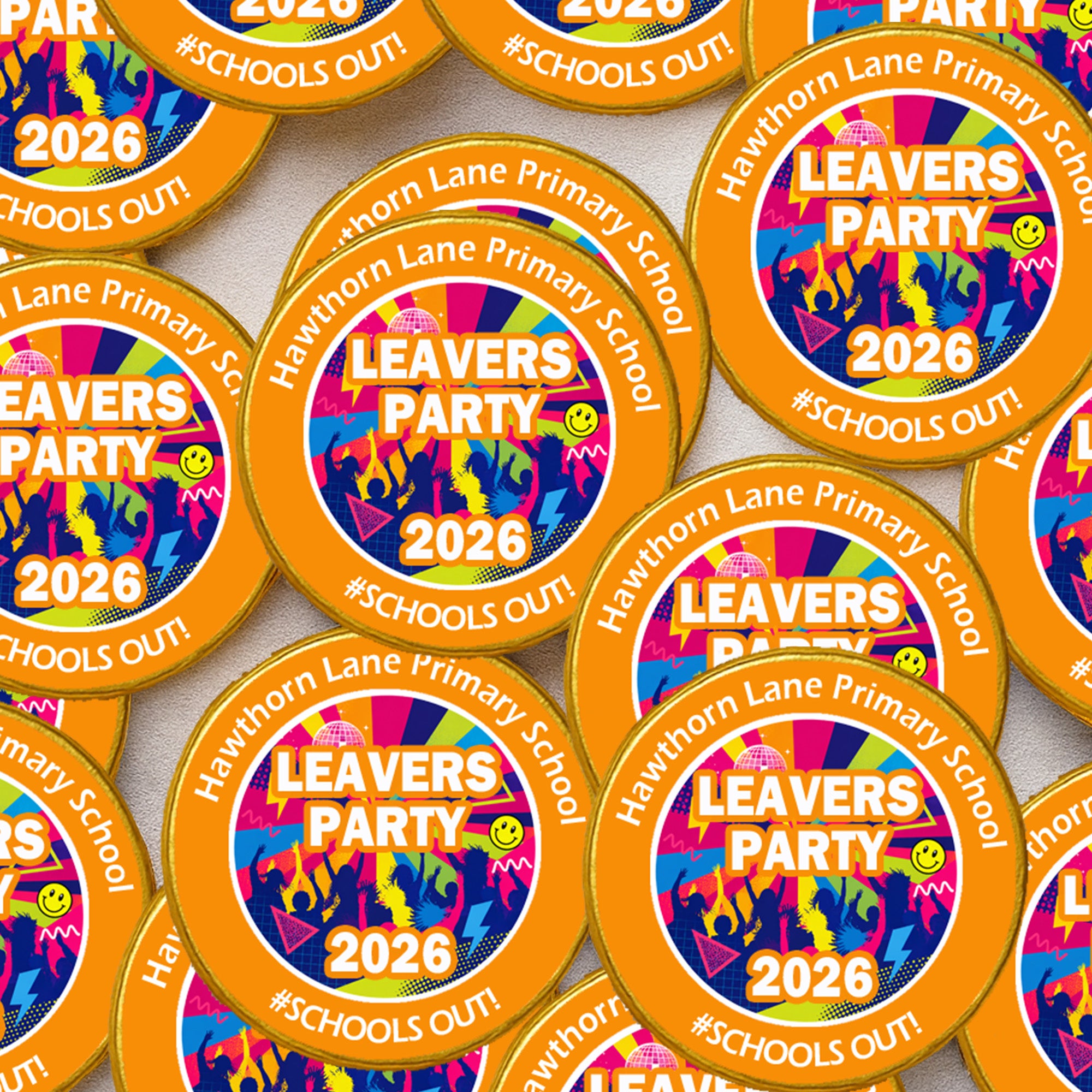 Personalised Class of 2026 Chocolate coins Year 6 / 11 School Leaver Teacher Leaving Gifts School Stickers, Graduation labels - End of Year