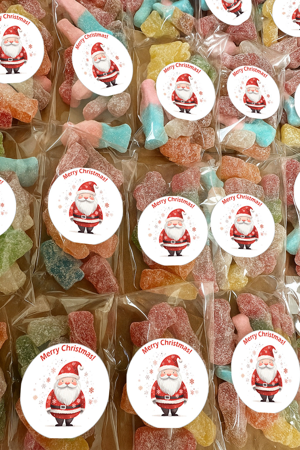 Pre-filled Sweet Favour Bags with Stickers Party Favours | Party Bags | With Themed Stickers | Various Styles