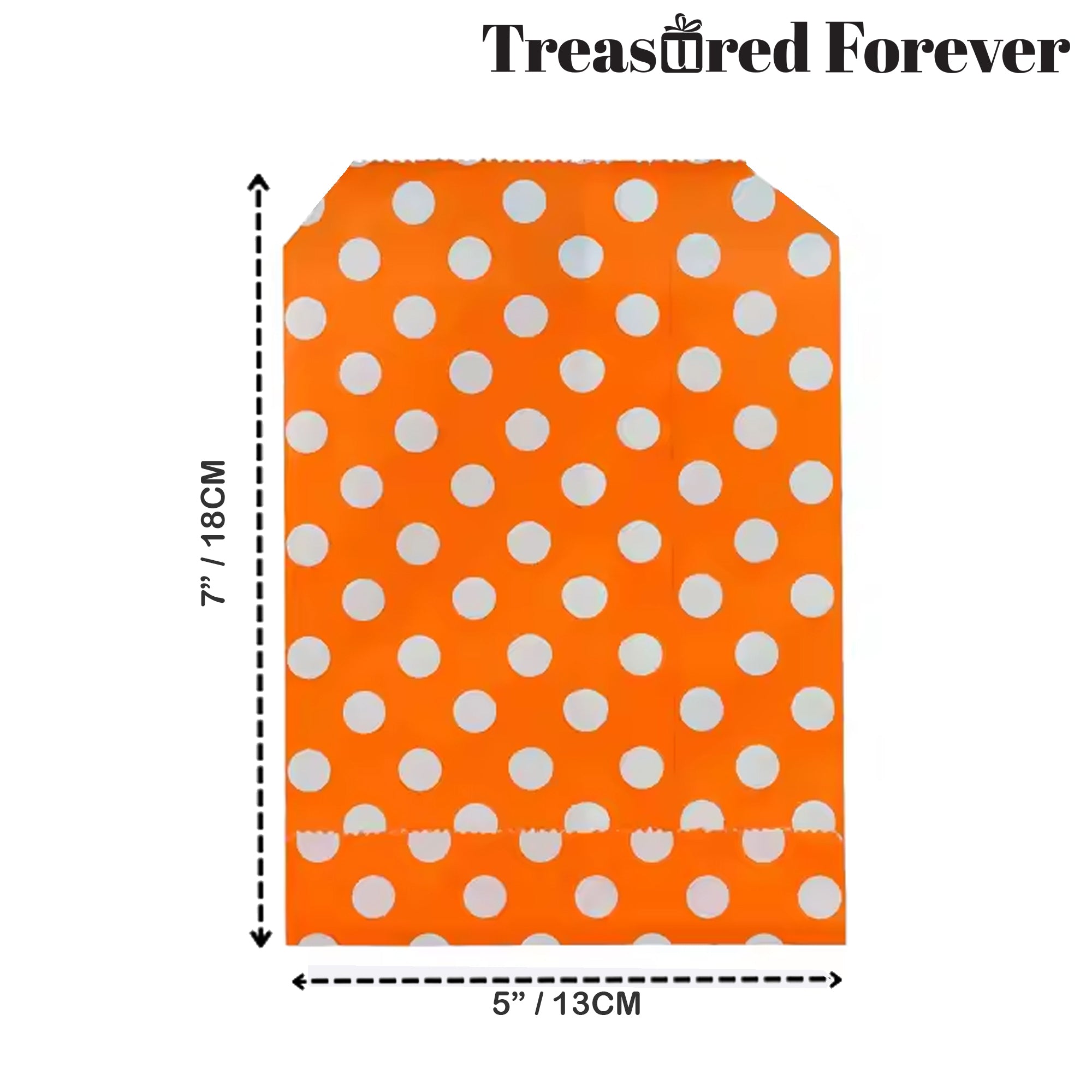 Candy Sweet Stripe or Dotty Paper Bags – Perfect for Gift Shops, Parties, Weddings, Cakes, Sweets, Treats, Pick & Mix Bright