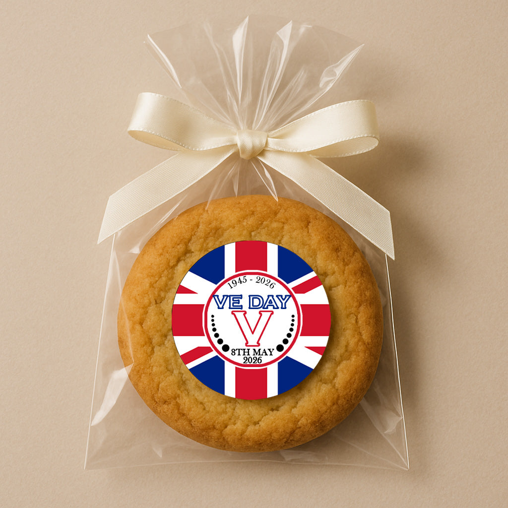 VE Day Celebration Sticker Sheet perfect for street parties! VE Day Party Decor Sizes 4.5cm / 3.7cm